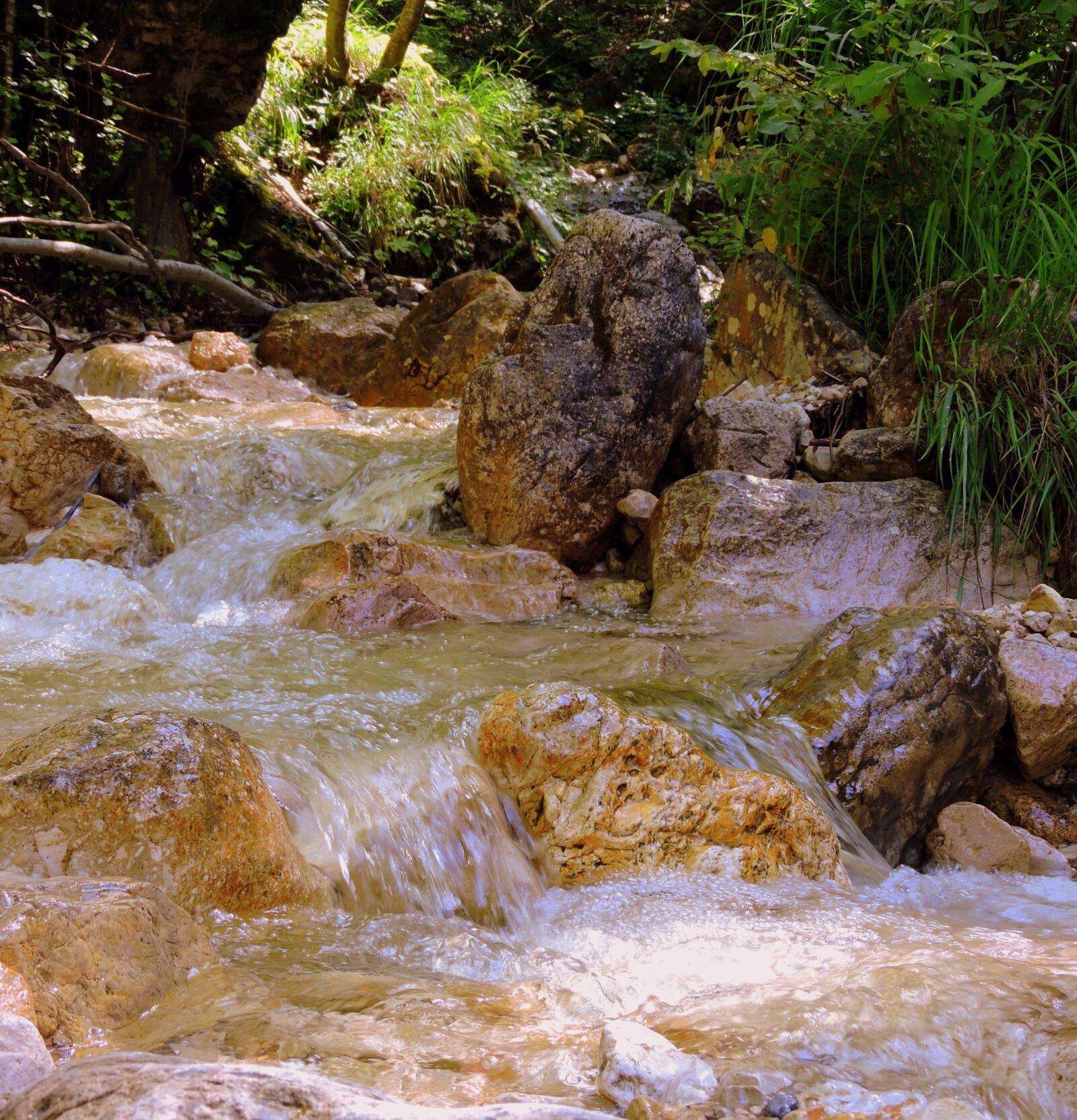 Nikon Coolpix P600 sample photo. Waterfall, water, source photography
