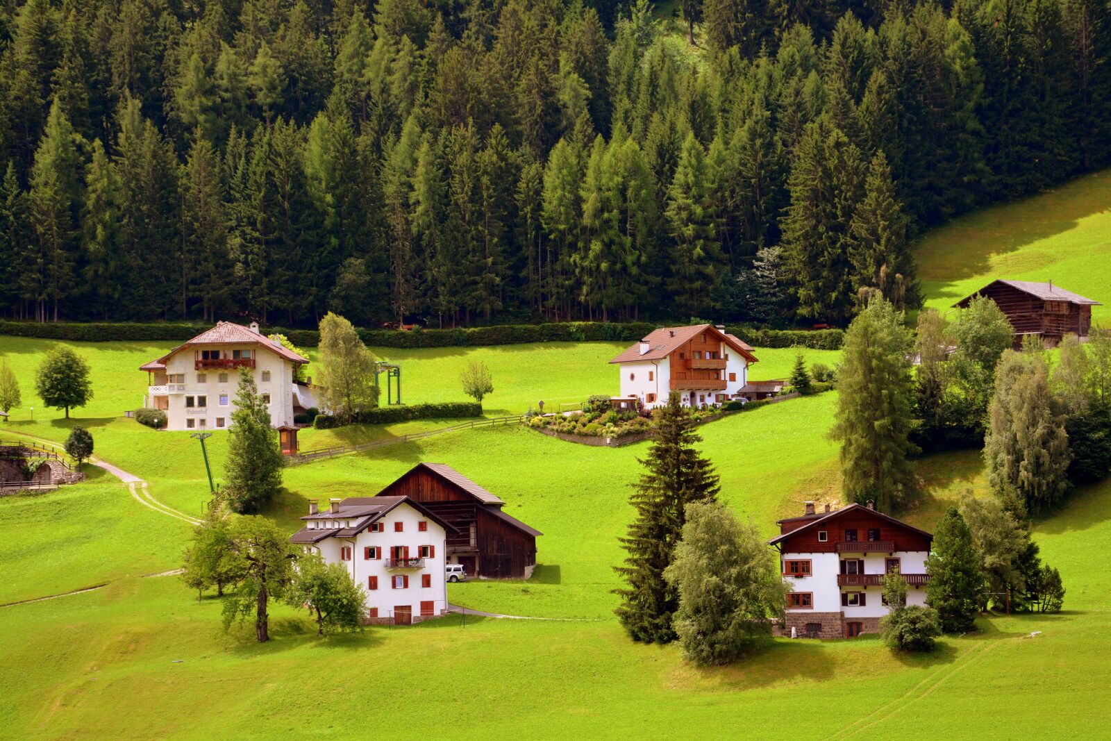 Nikon D7100 sample photo. House, mountain, baita photography