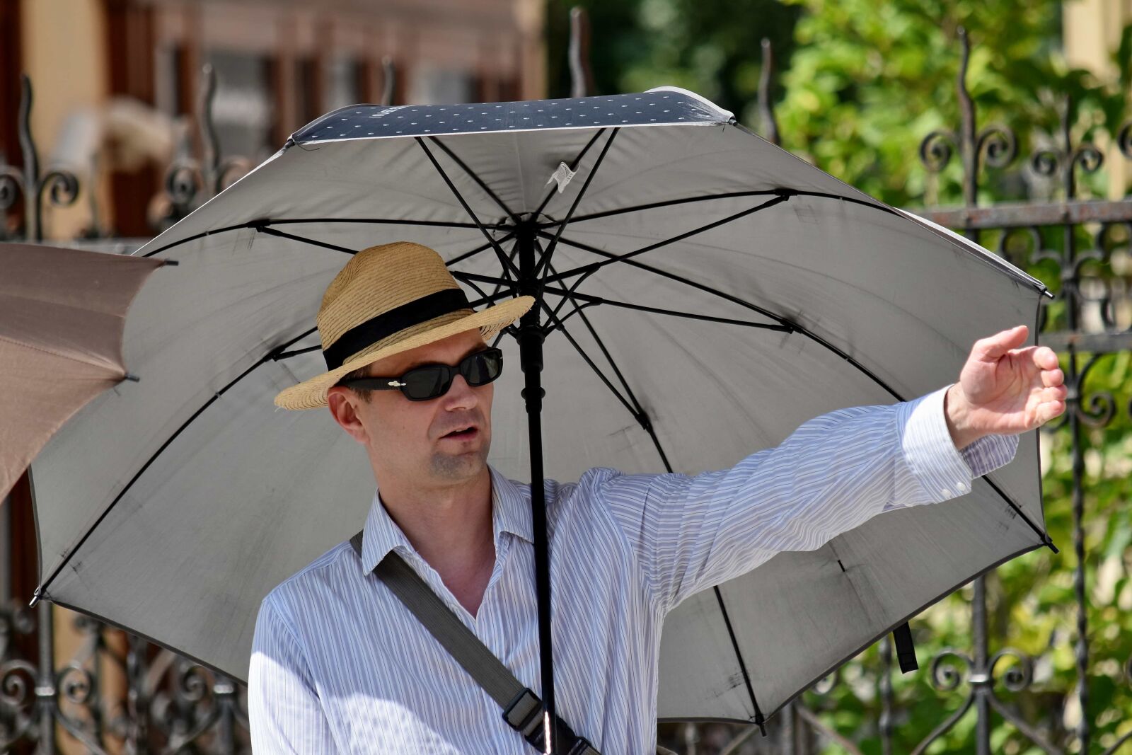 Nikon D5500 sample photo. Fashion, handsome, street, umbrella photography