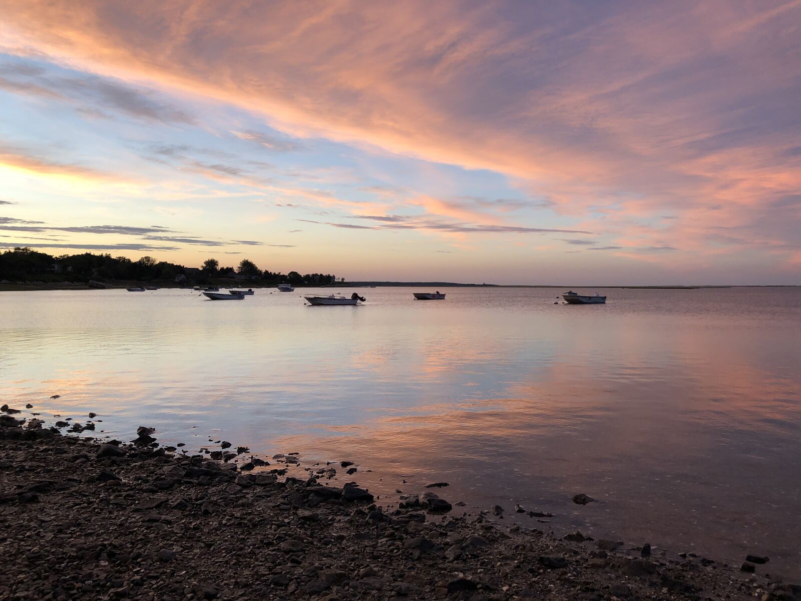 Apple iPhone X sample photo. Cape cod, beach, sunset photography