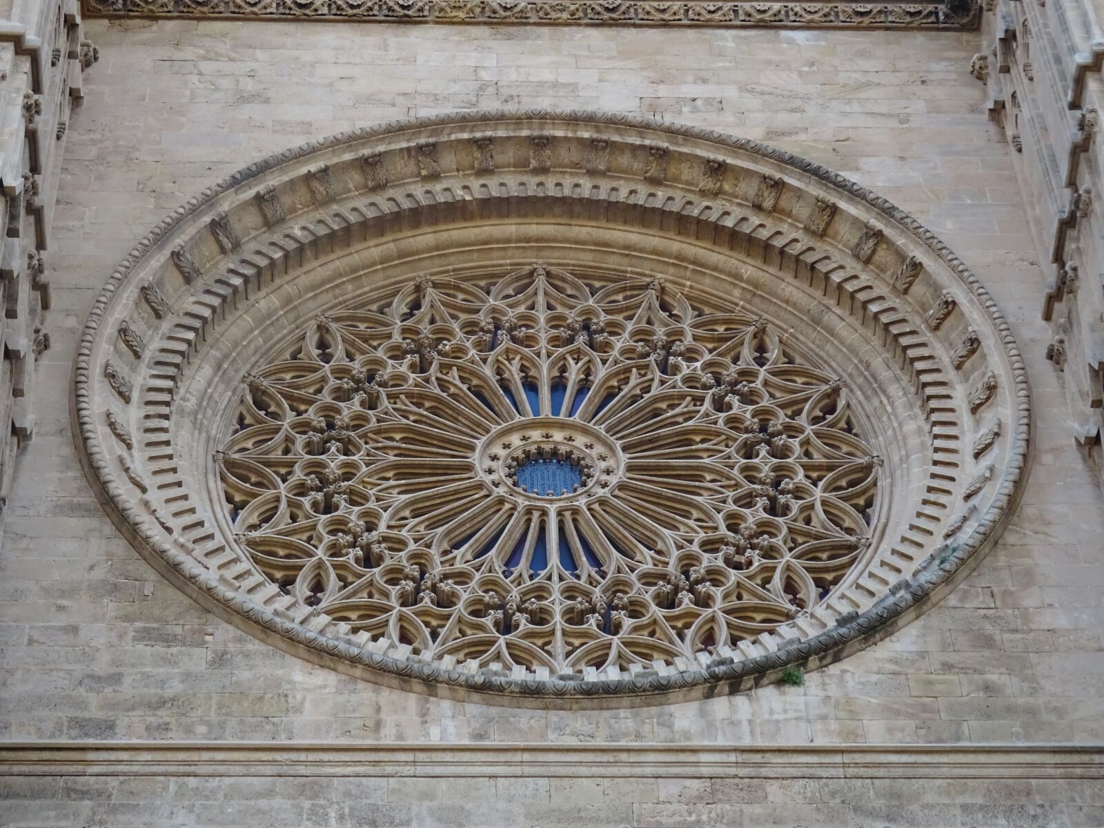 Sony Cyber-shot DSC-WX350 sample photo. Rosette, cathedral, palma photography