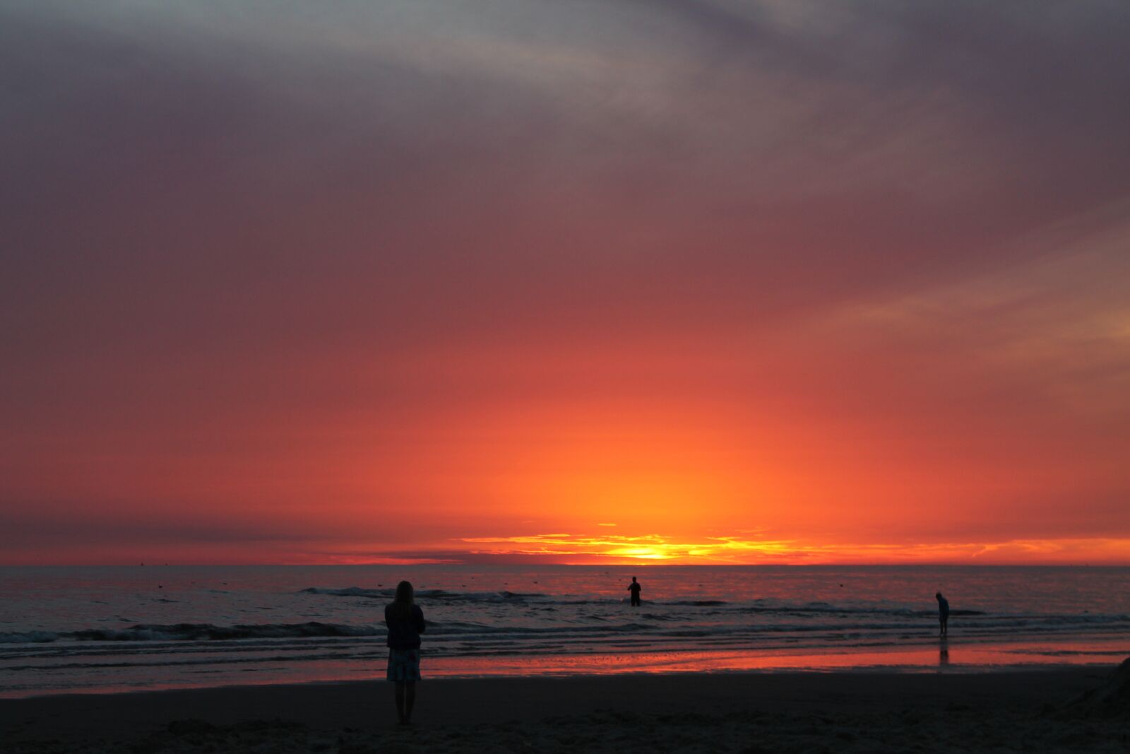 Canon EOS 1100D (EOS Rebel T3 / EOS Kiss X50) sample photo. Sunset, sea, sky photography