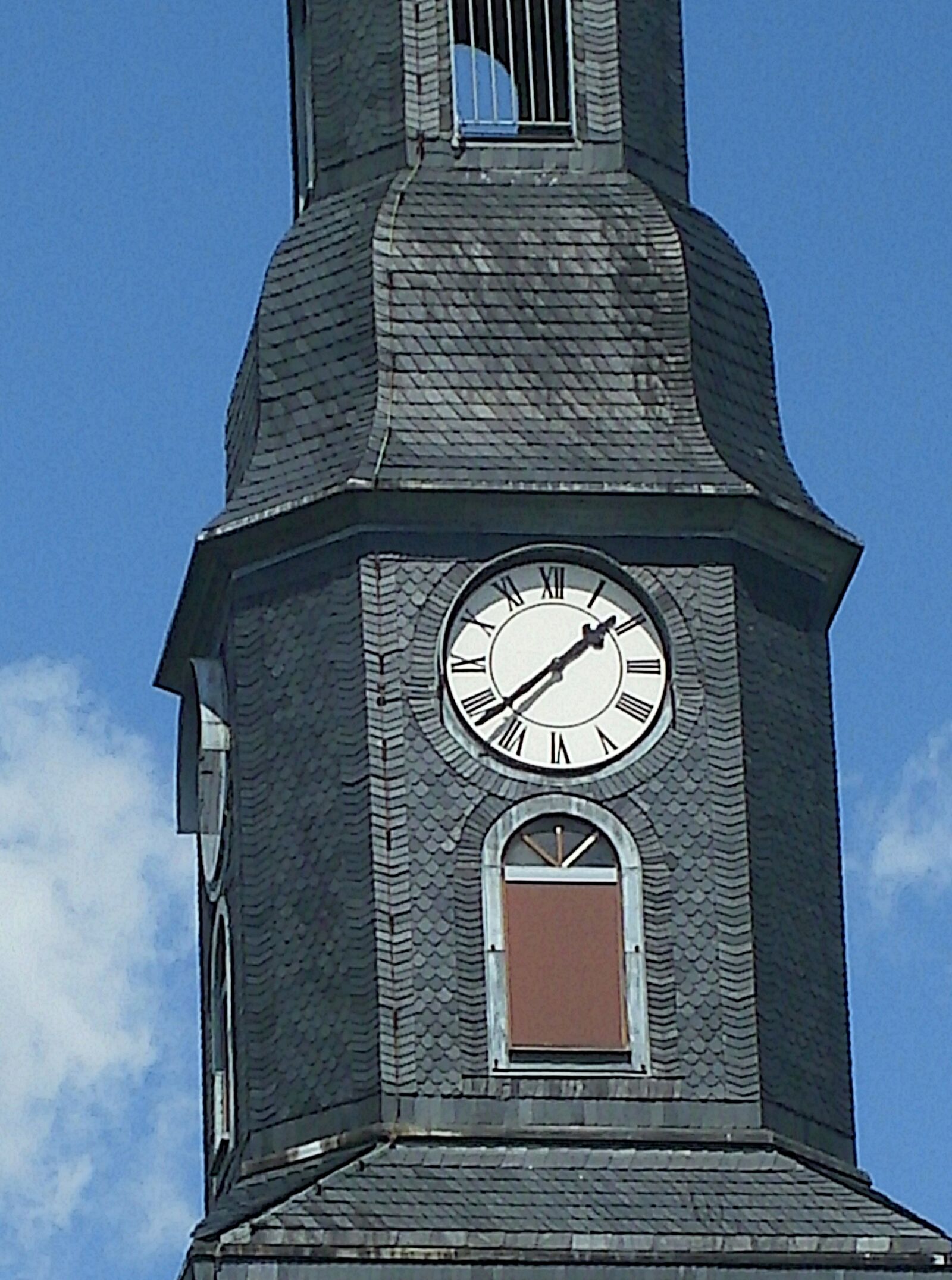 Digital Camera DigitalCAM sample photo. Clock tower, steeple, church photography