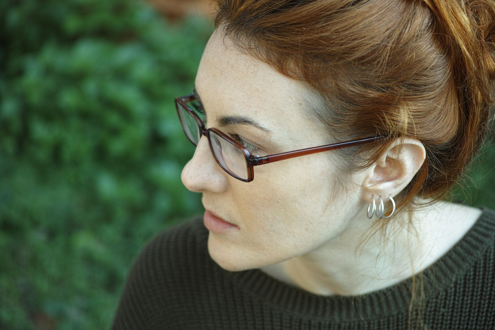 Sigma DP3 Merrill sample photo. Woman, model, eyewear photography
