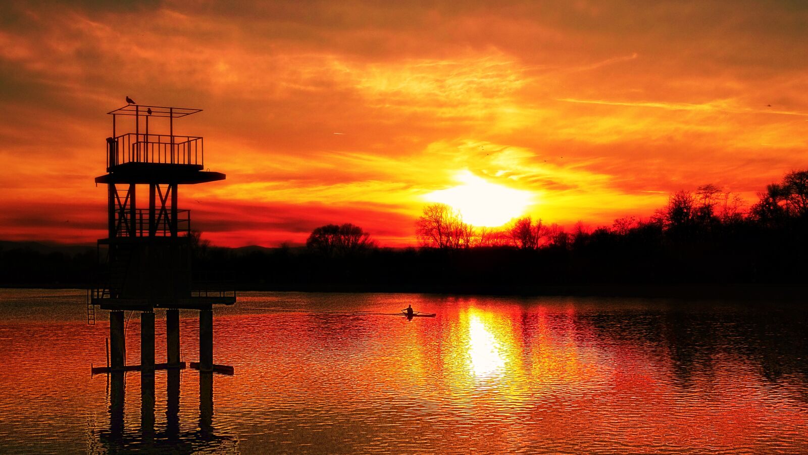 Sony Cyber-shot DSC-HX300 sample photo. Sunset, dawn, water photography
