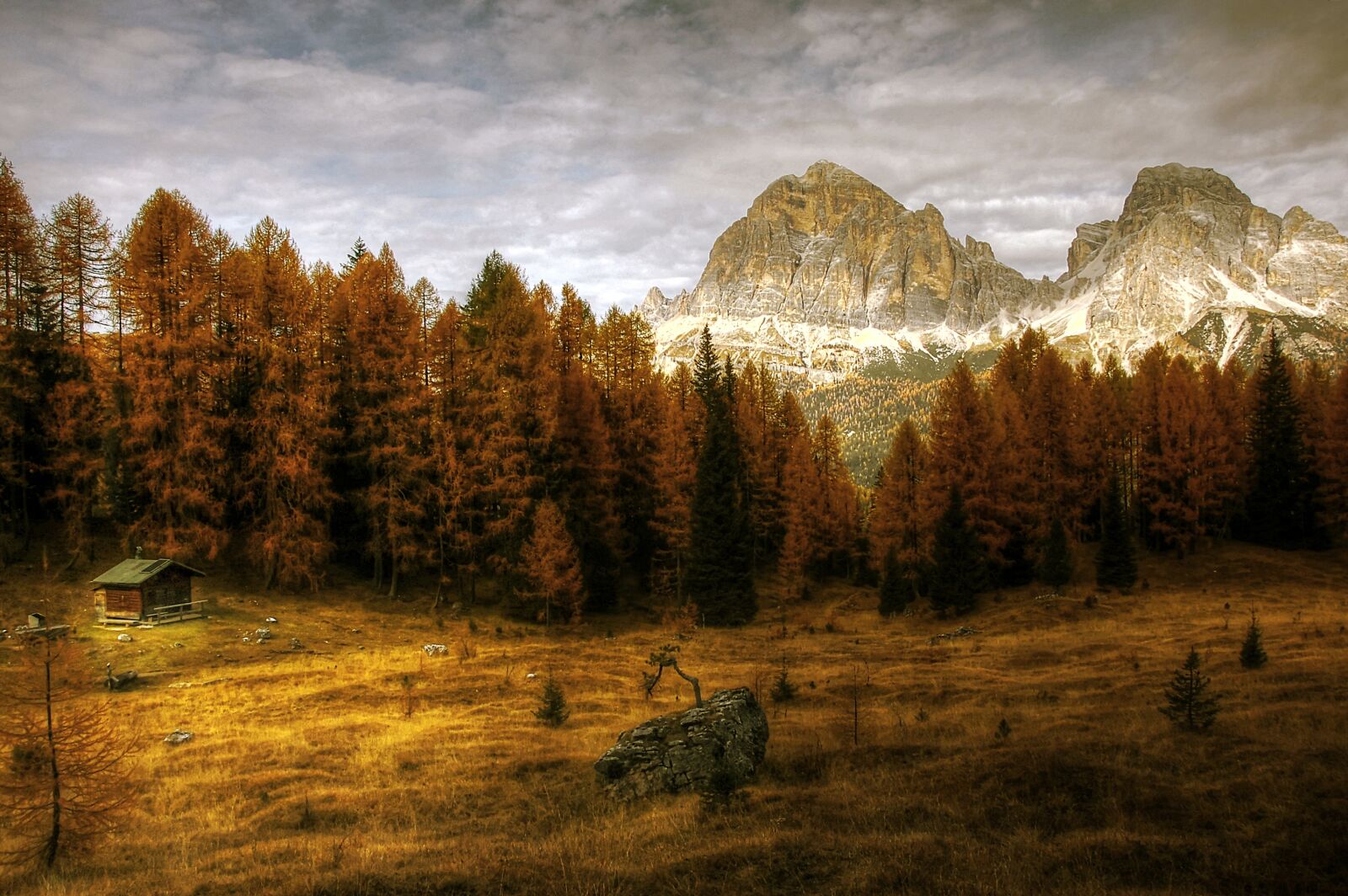 Nikon D40 sample photo. Tofane, croda da lago photography