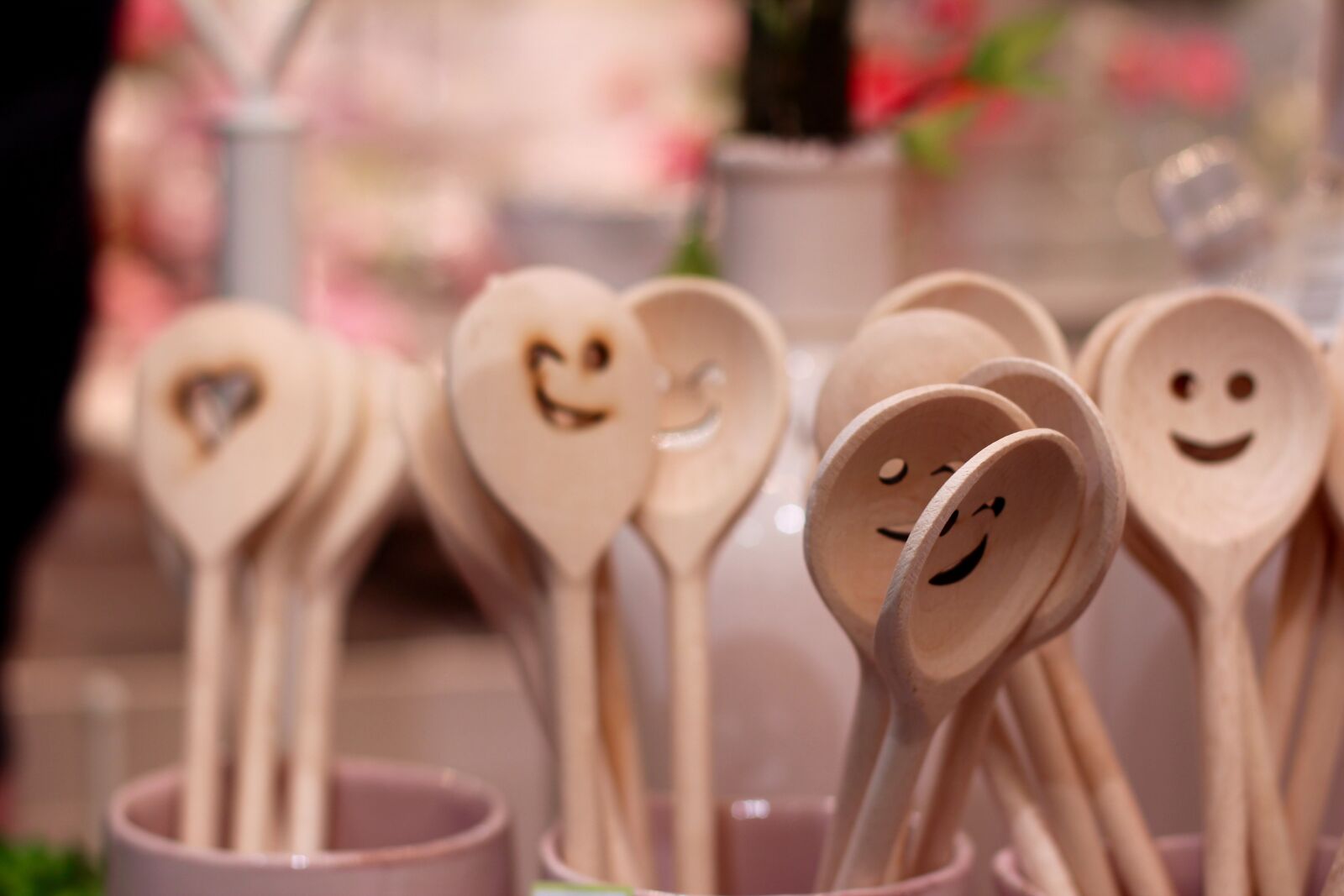 Canon EOS 600D (Rebel EOS T3i / EOS Kiss X5) + Canon EF 50mm F1.4 USM sample photo. Spoon, laugh, face photography