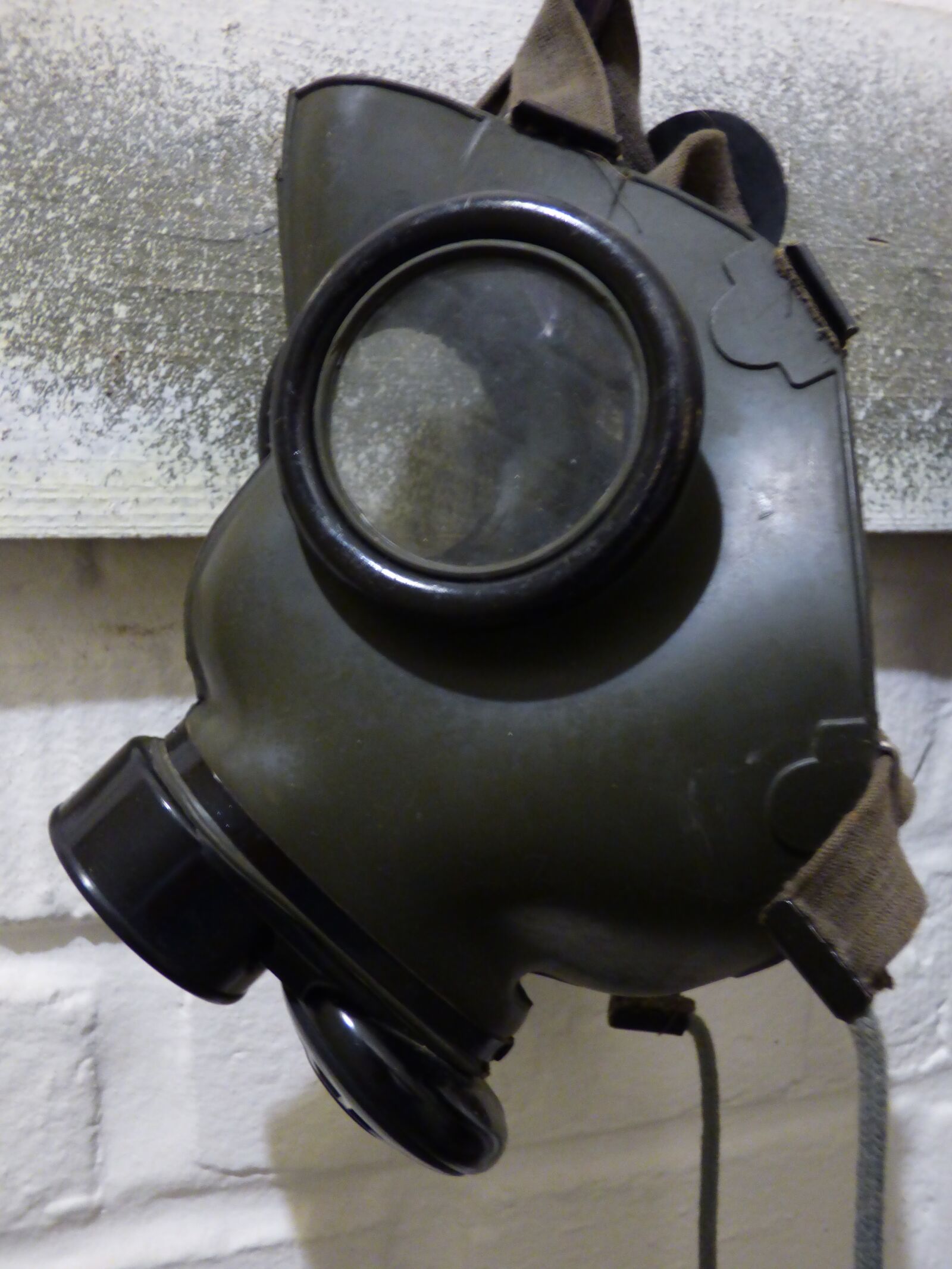 Panasonic DMC-FZ72 sample photo. Gas, gas mask, mask photography
