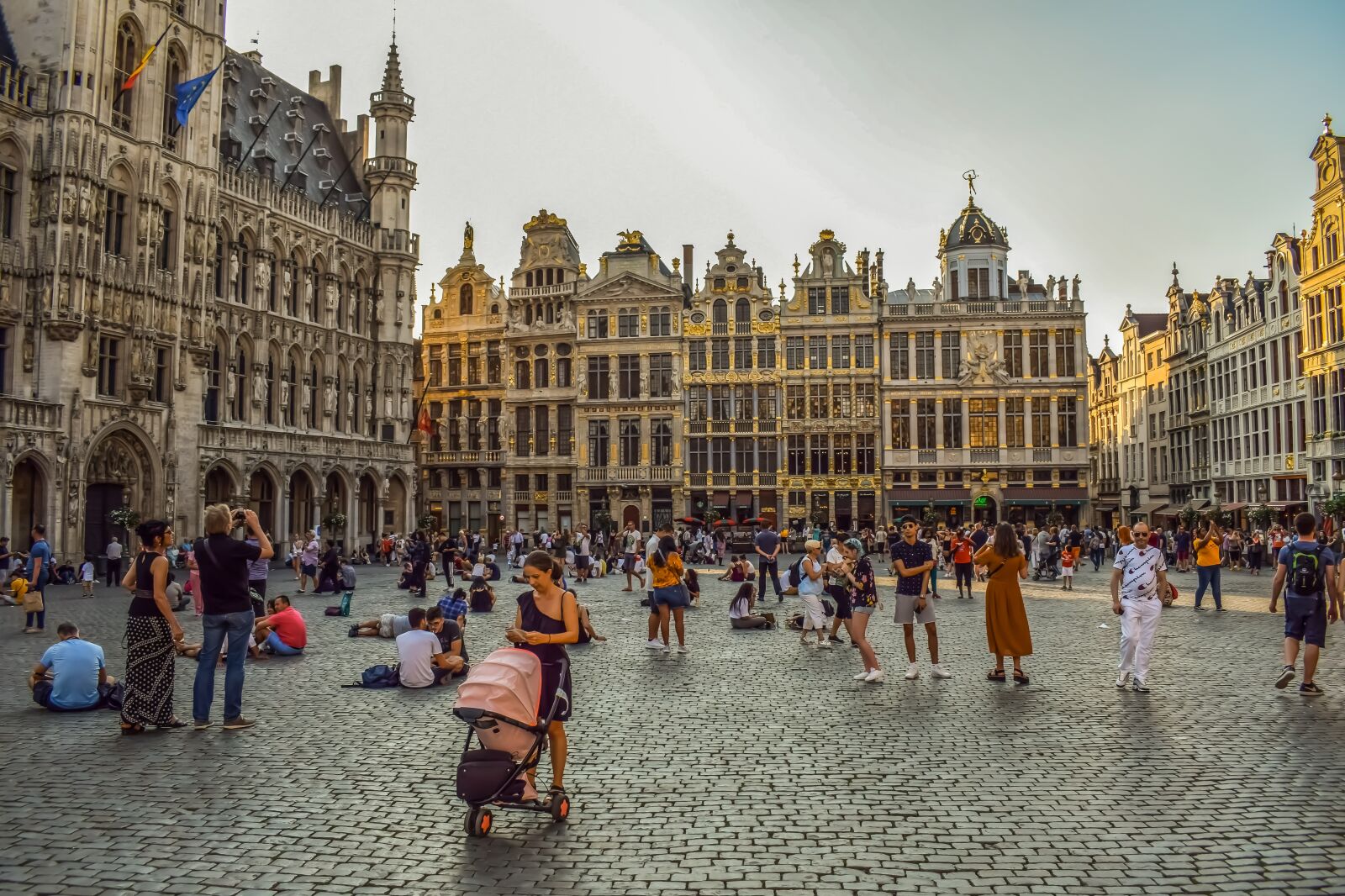 Nikon D3300 sample photo. Belgium, brussels, grand place photography