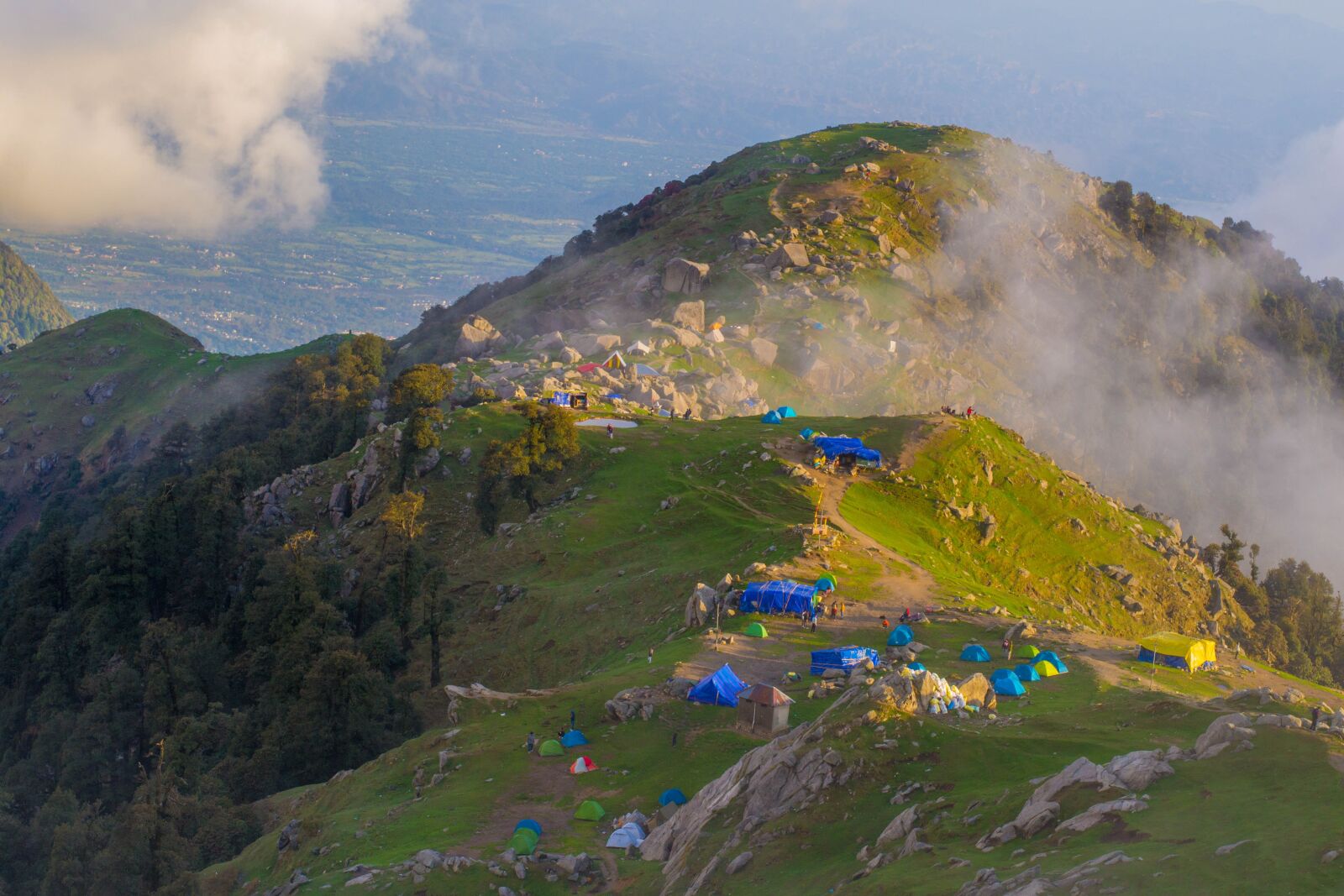 Nikon D3100 sample photo. Triund, himachal pradesh, triund photography