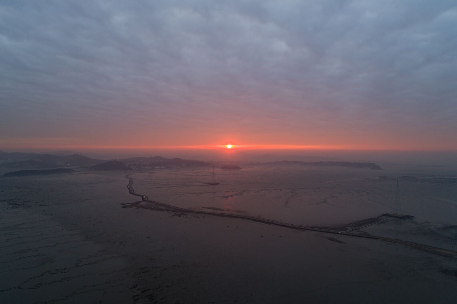 DJI FC6310 sample photo. Jebudo, sunrise, cloud photography