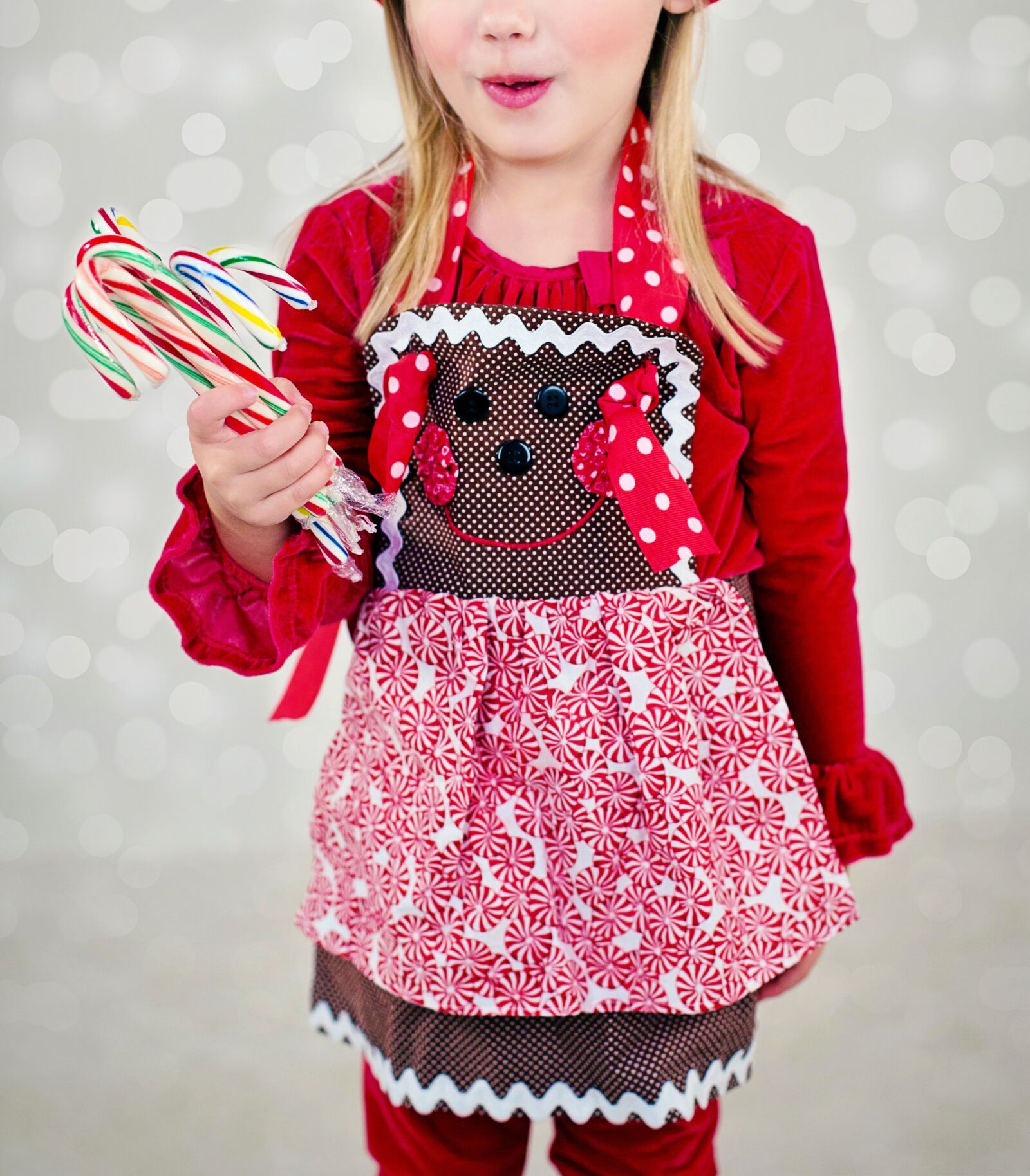 Canon EOS 5D Mark III sample photo. Christmas, little girl, baker photography