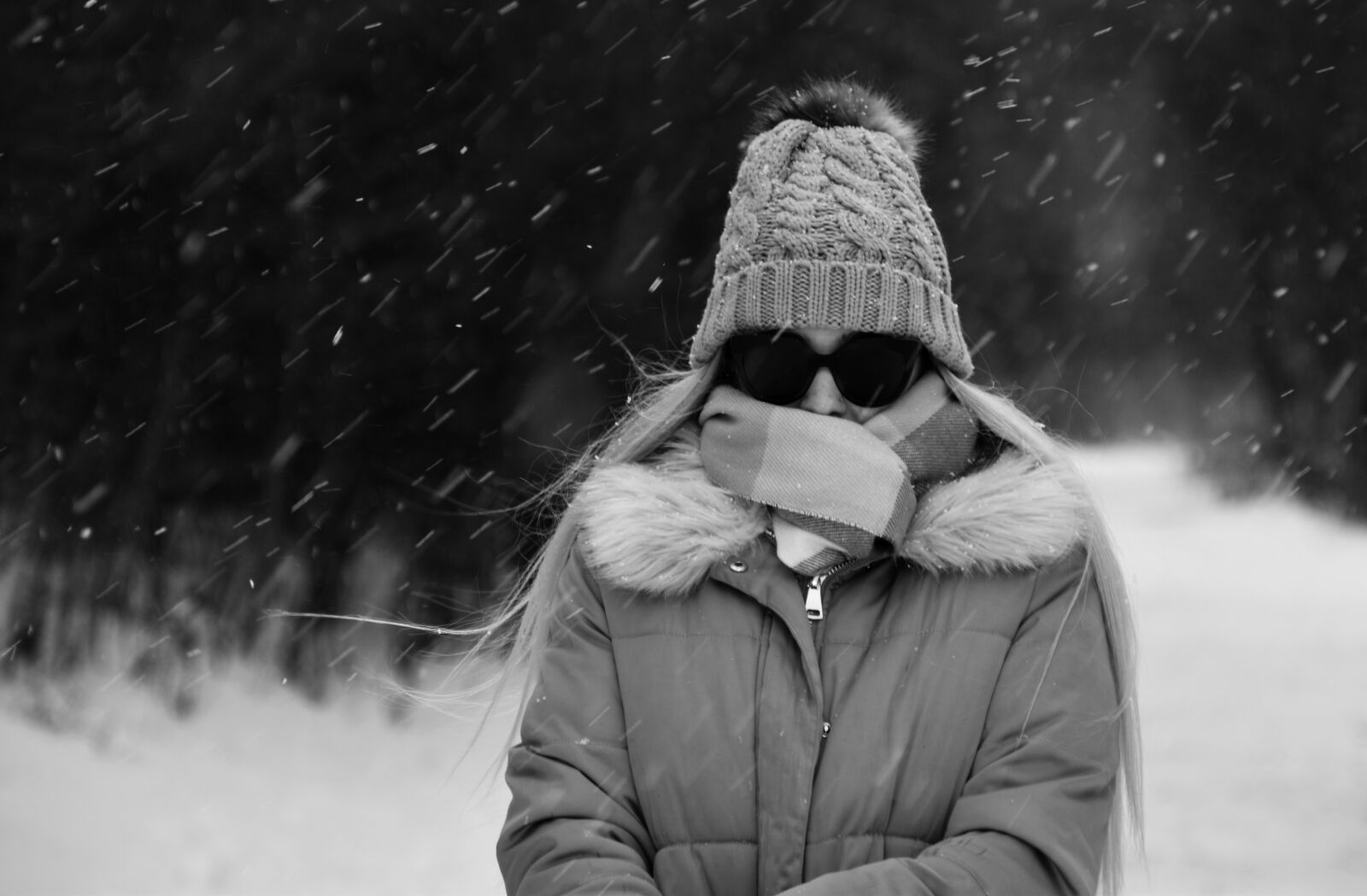 Nikon D5500 sample photo. Winter, people, snow photography