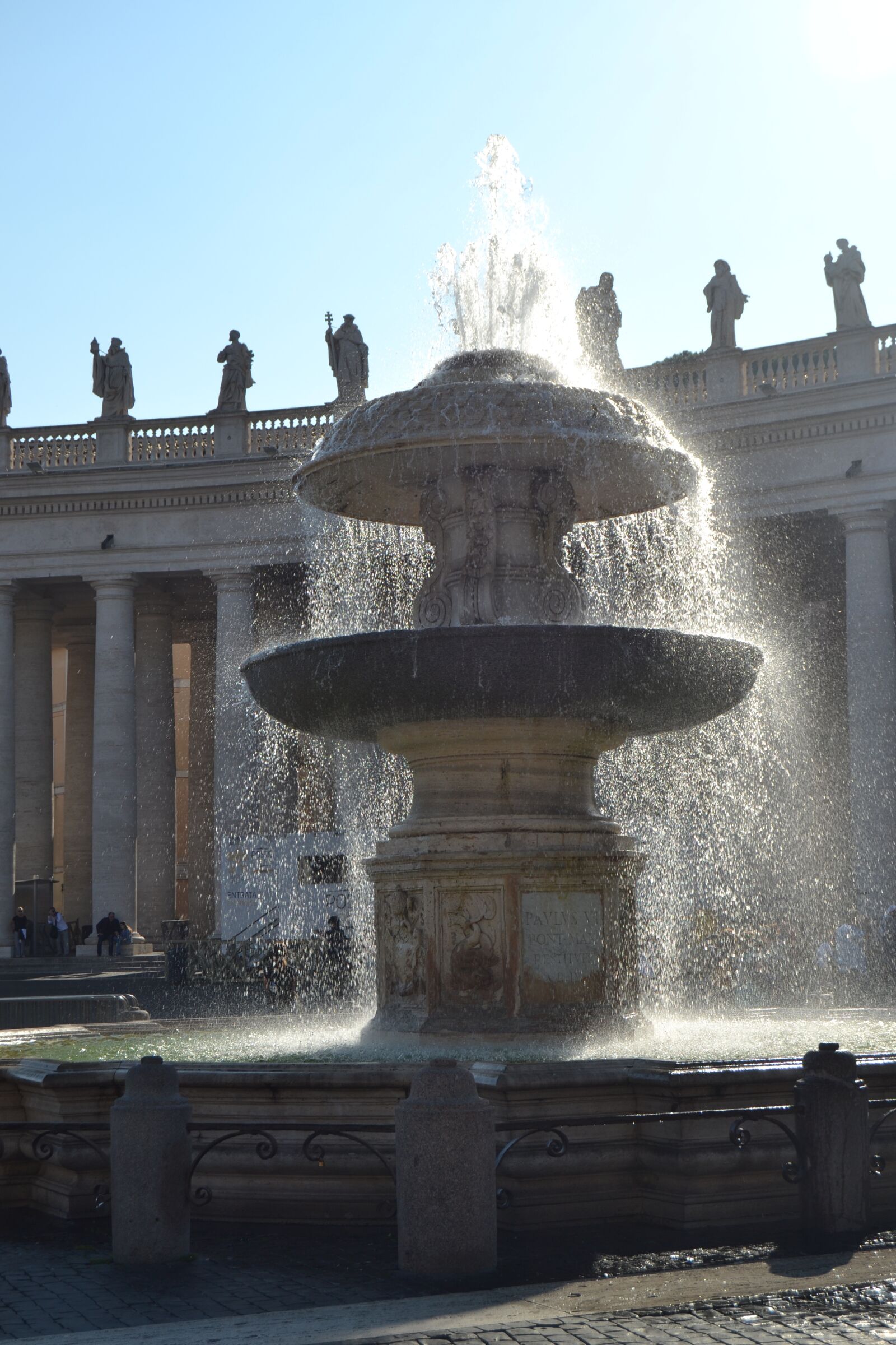 Nikon D3100 sample photo. Vatican, st peter's square photography