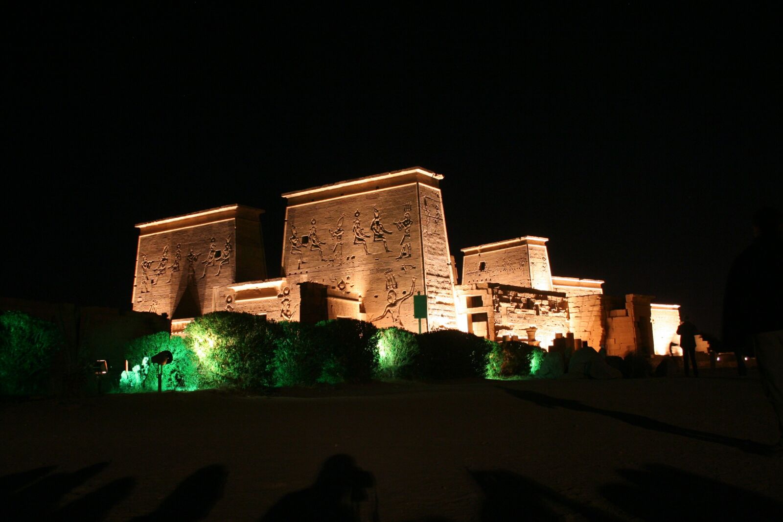 Canon EOS 350D (EOS Digital Rebel XT / EOS Kiss Digital N) sample photo. Philae, egyptian temple, sound photography