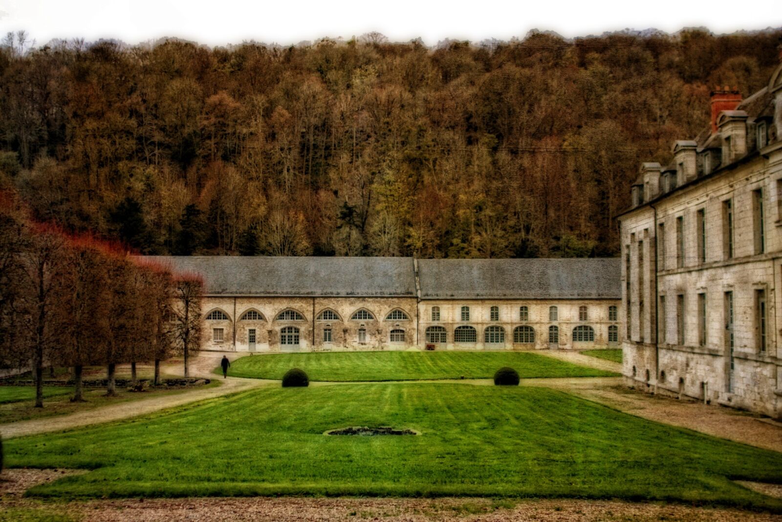 Canon EOS 450D (EOS Rebel XSi / EOS Kiss X2) sample photo. Abbey, france, ancient photography