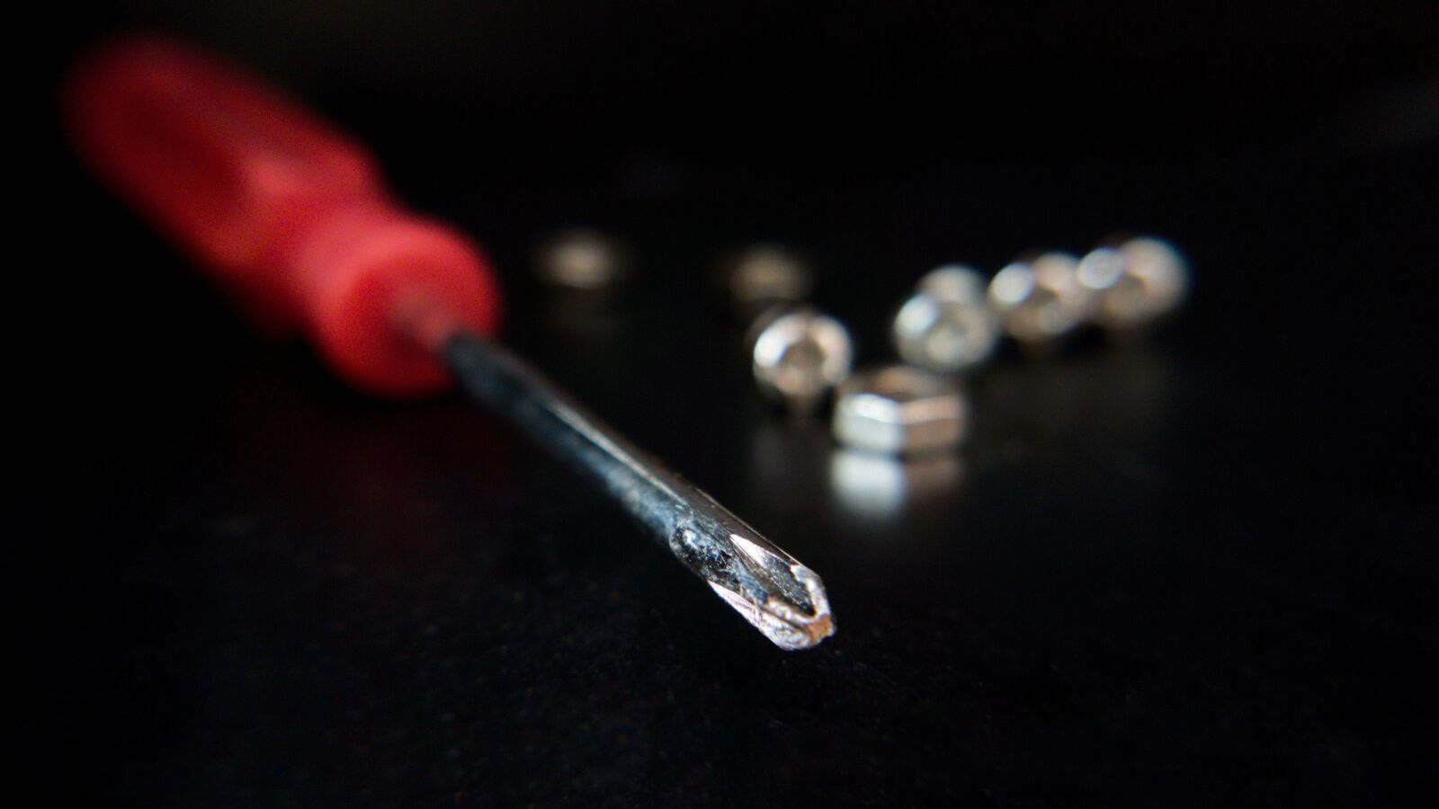 Samsung Galaxy S7 Edge sample photo. Screwdriver, hand tool, nuts photography
