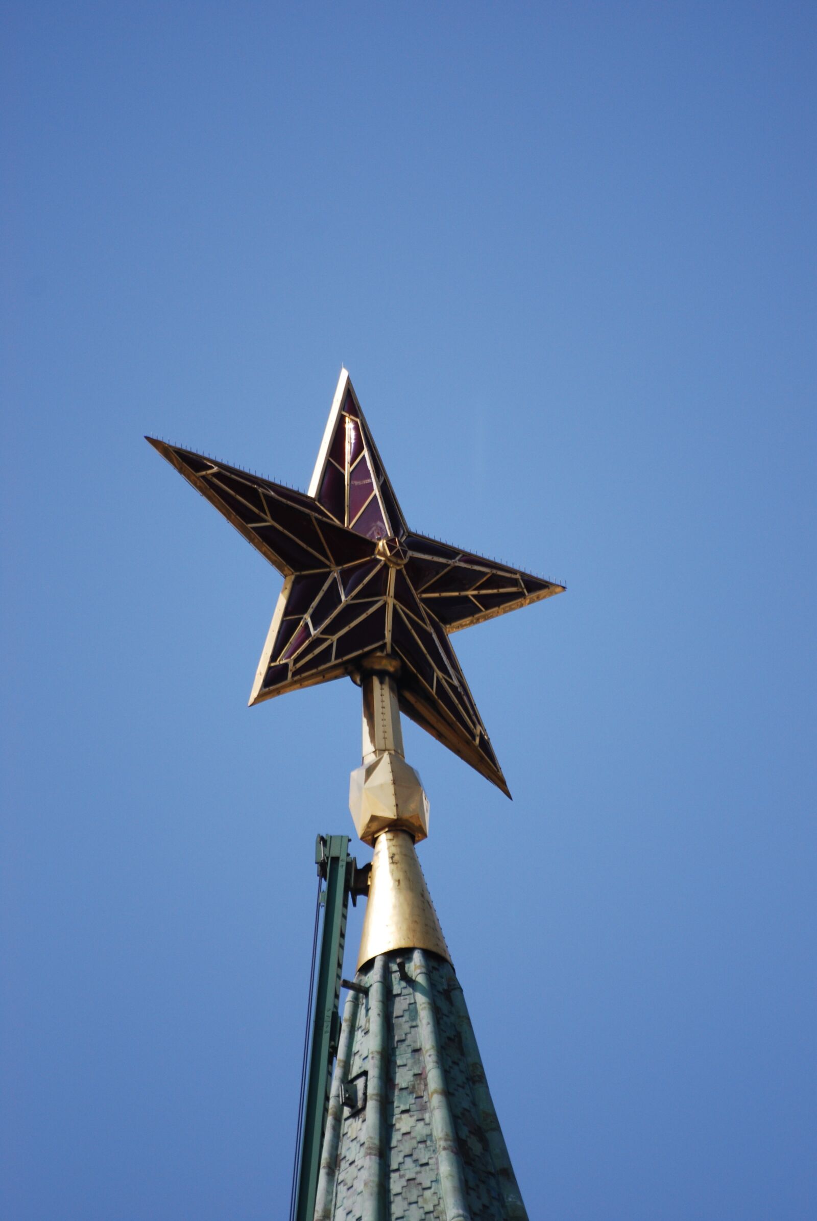 Nikon D60 sample photo. Kremlin, star, moscow photography