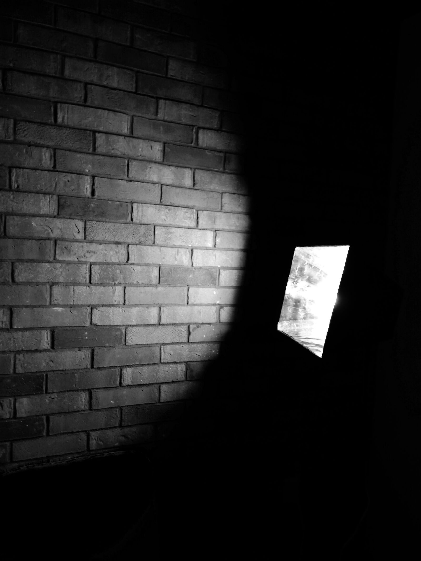 HUAWEI P20 lite sample photo. Light, brick, wall photography