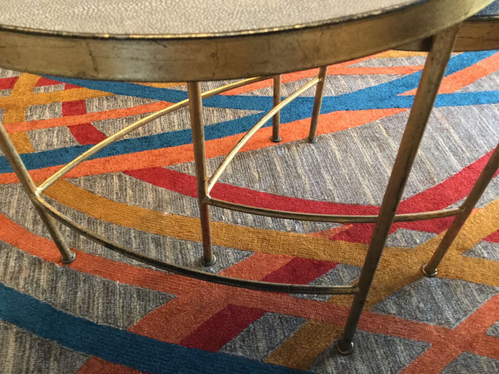 Apple iPod touch sample photo. Table legs and carpet photography