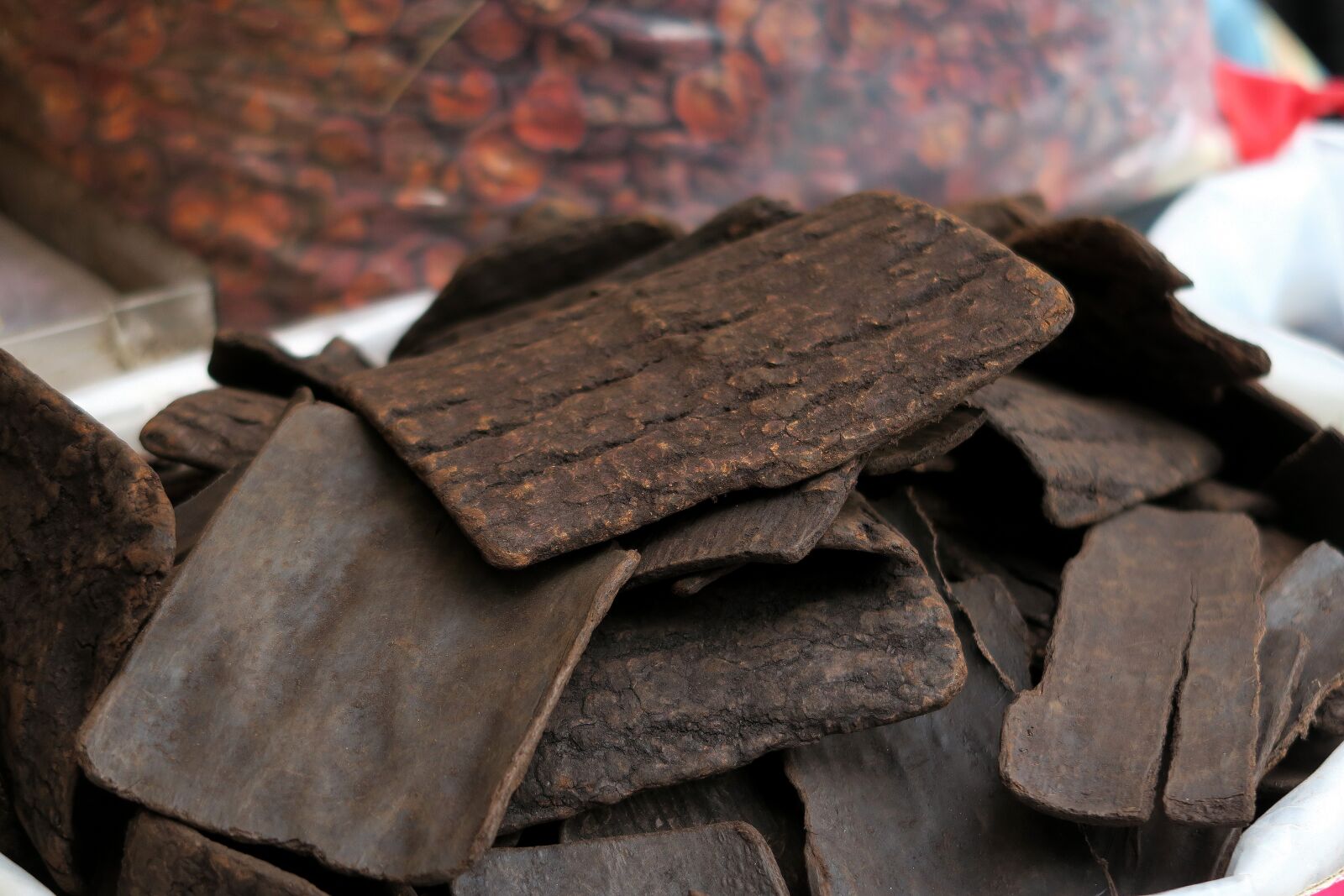 Canon PowerShot G7 X sample photo. Eucommia, chinese medicine, herb photography
