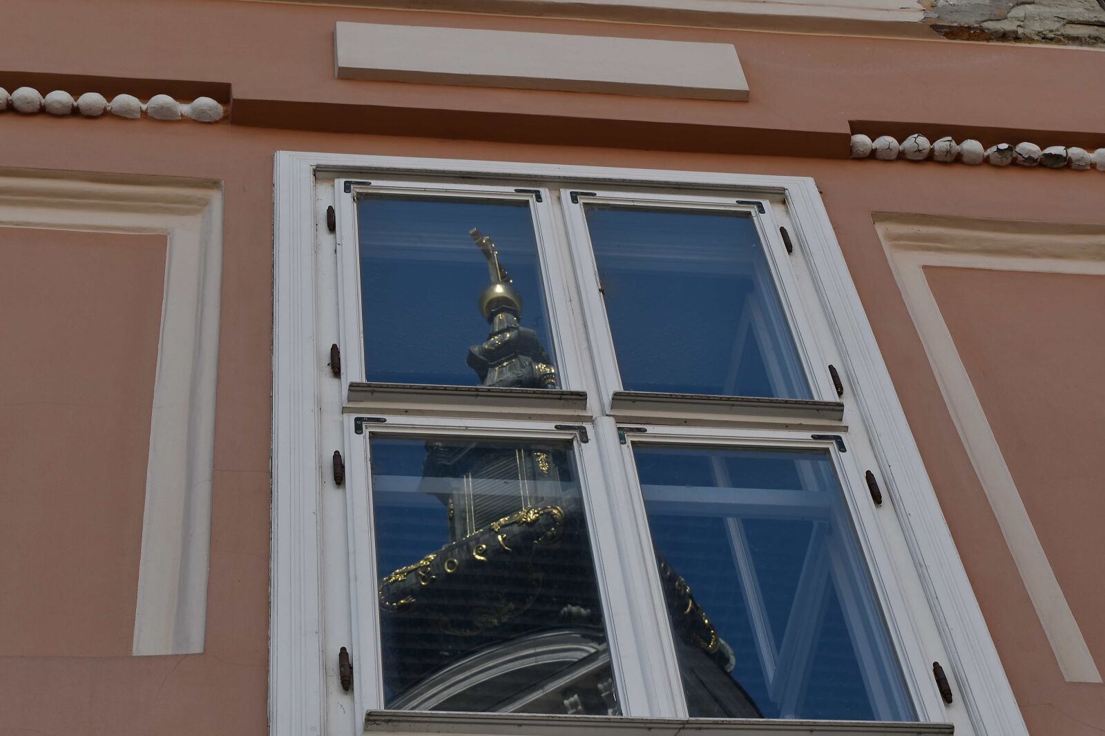 Nikon D5500 sample photo. Church tower, reflection, architecture photography