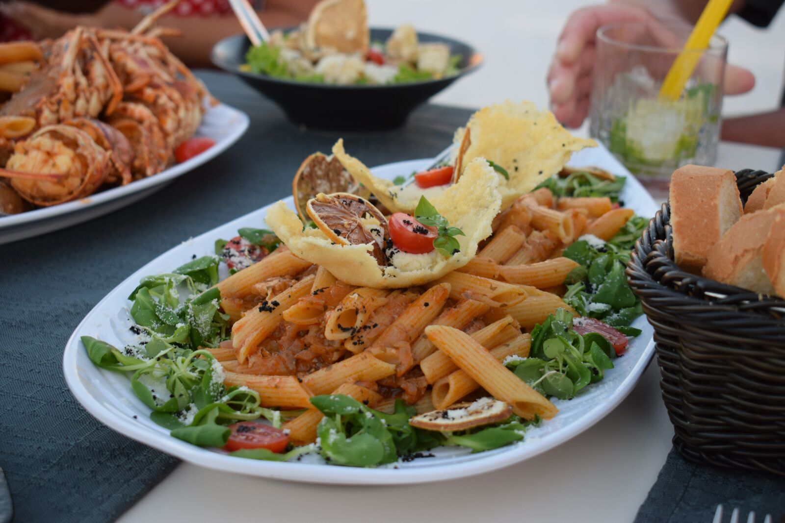 Nikon D3300 sample photo. Meal, dish, pasta photography