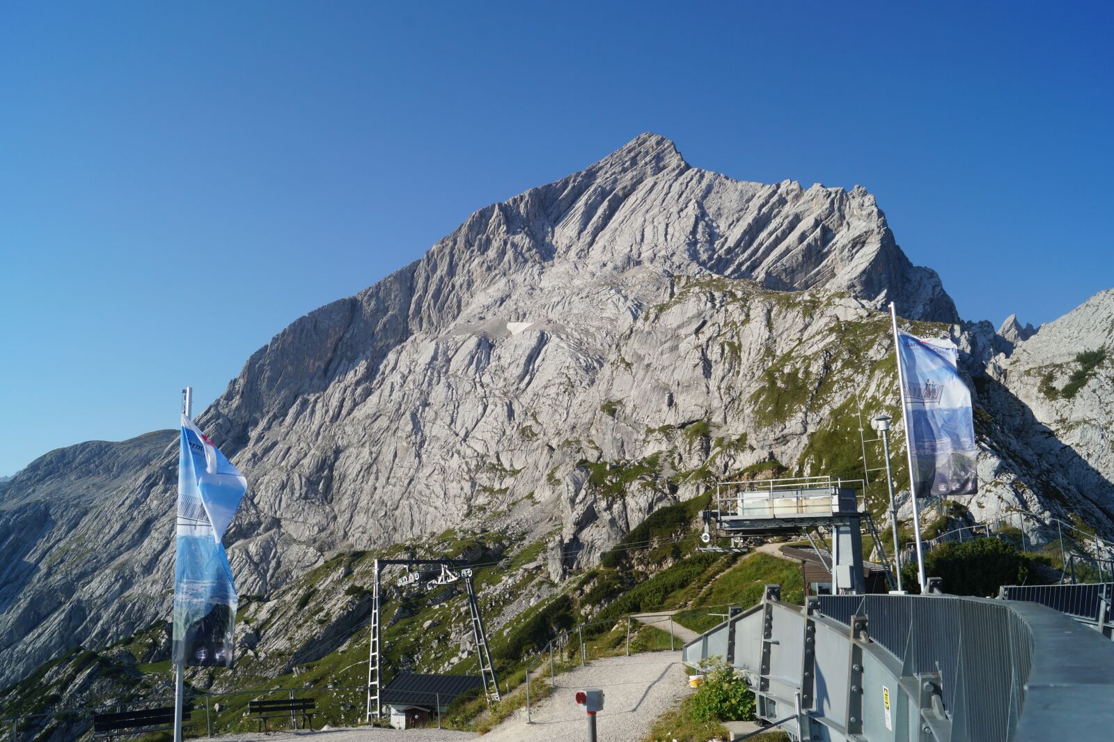 Sony DT 18-55mm F3.5-5.6 SAM II sample photo. Mountain, alpspitze, garmisch photography