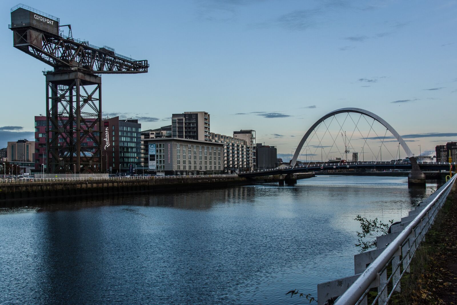 Pentax K-70 sample photo. Glasgow, port, architecture photography
