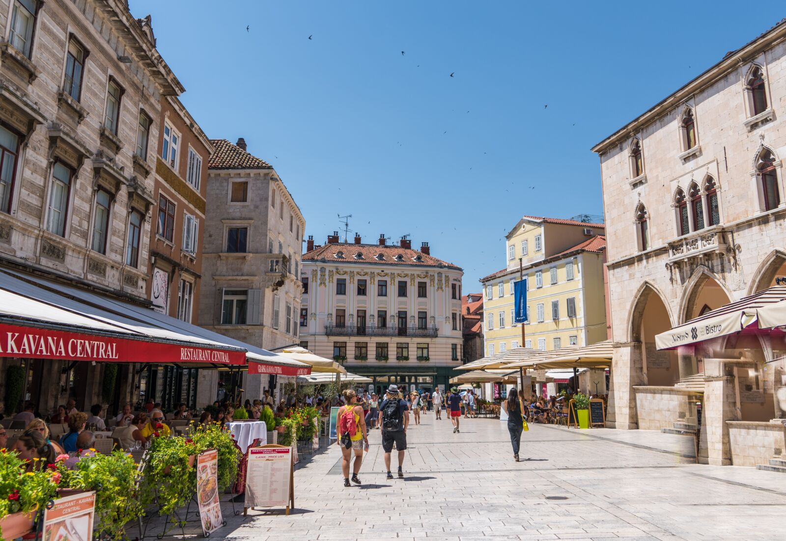 Sony a7R II + Sony FE 24-240mm F3.5-6.3 OSS sample photo. Split, croatia, architecture photography