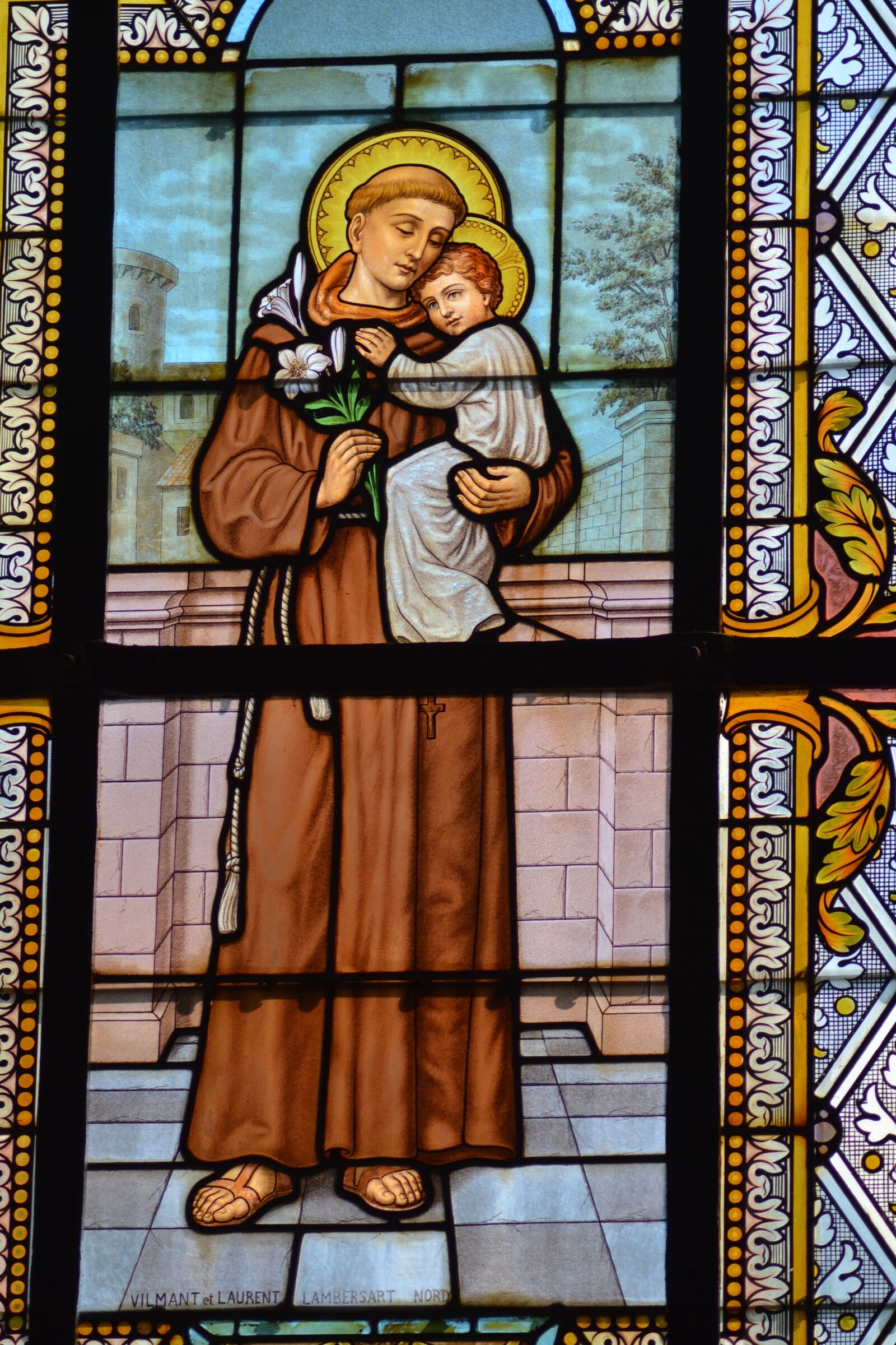 Nikon D3100 sample photo. Stained glass, window, church photography