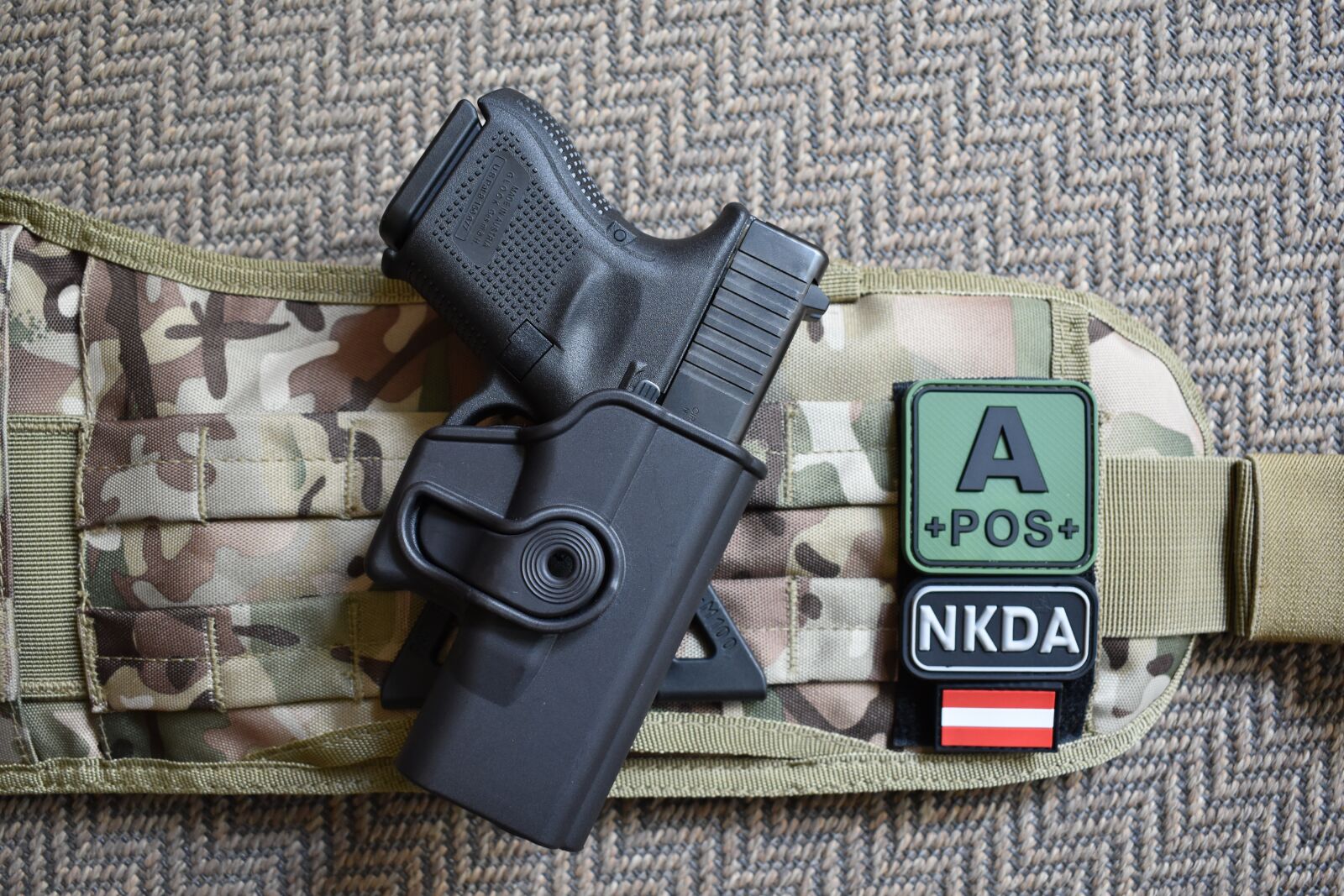 Nikon D3500 sample photo. Pistol, security, military photography