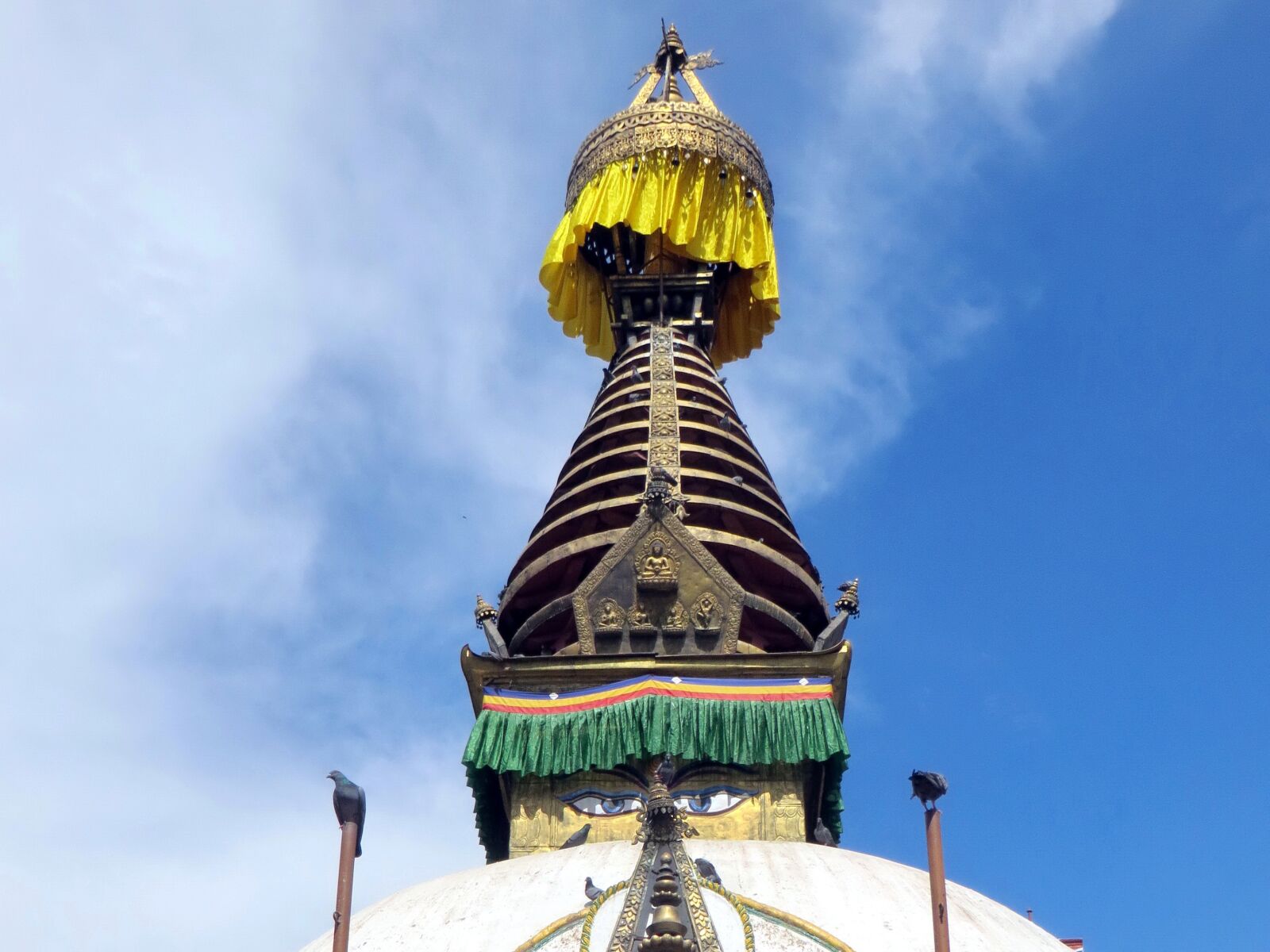 Canon PowerShot SX270 HS sample photo. Nepal, stupa, kathmandu photography