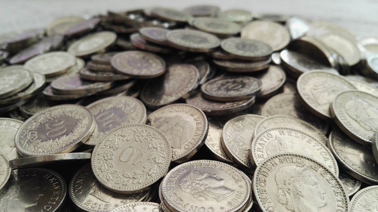 HUAWEI GRA-L09 sample photo. Money, coins, the swiss photography