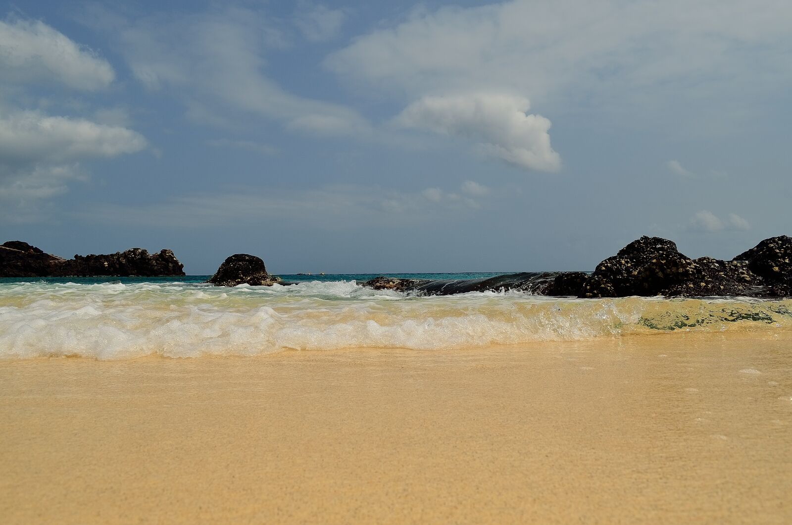 Nikon D7000 sample photo. Waves, ocean, ascension island photography