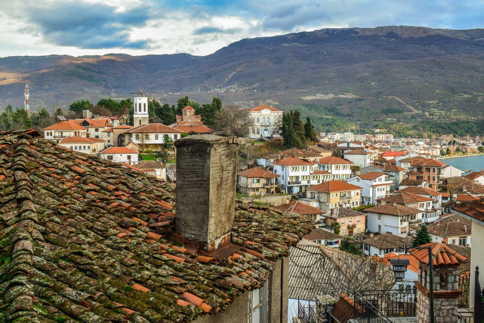 Nikon D3300 sample photo. Ohrid, north macedonia, town photography