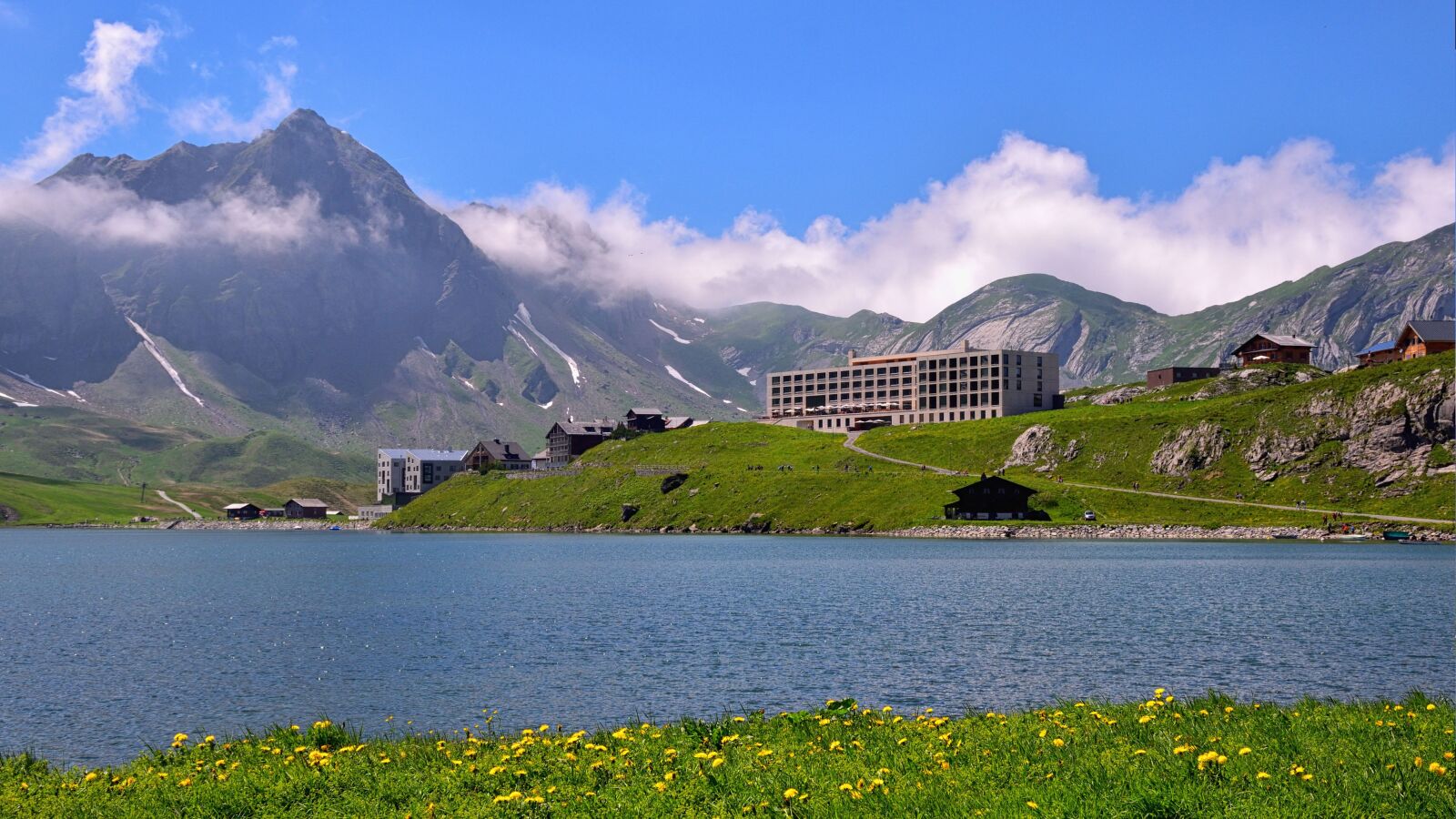Nikon D5500 sample photo. Melchsee-frutt, bergsee, mountain panorama photography