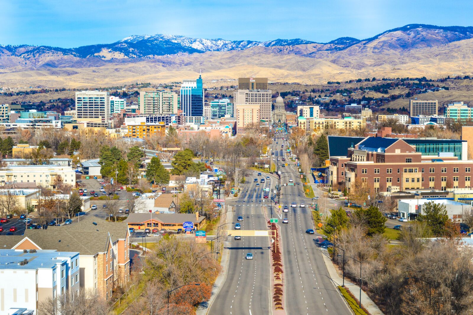 Nikon D3200 sample photo. Boise, idaho, capitol photography