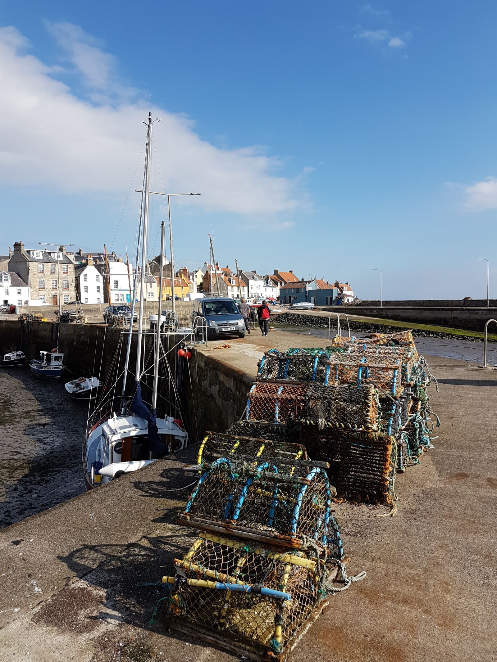 Samsung Galaxy S7 sample photo. St, monans, harbour photography