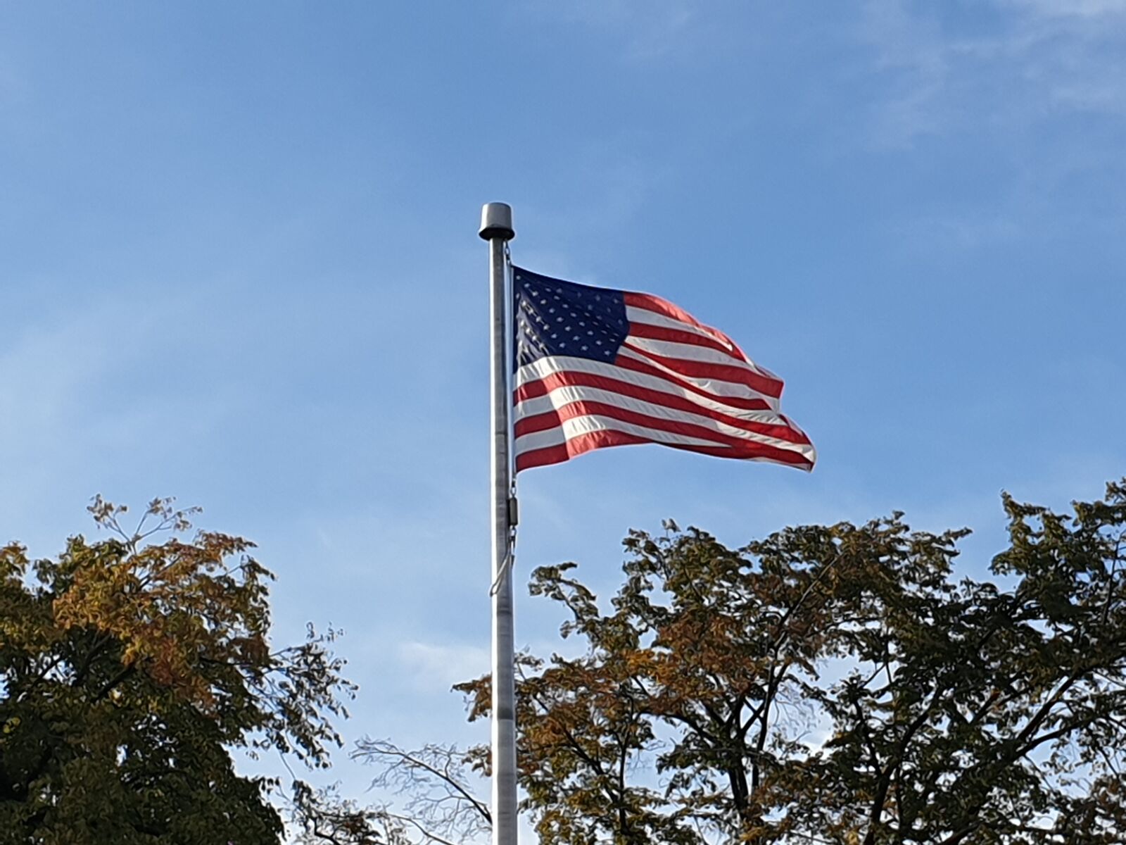 Samsung Galaxy S9 sample photo. Flag, america, usa photography