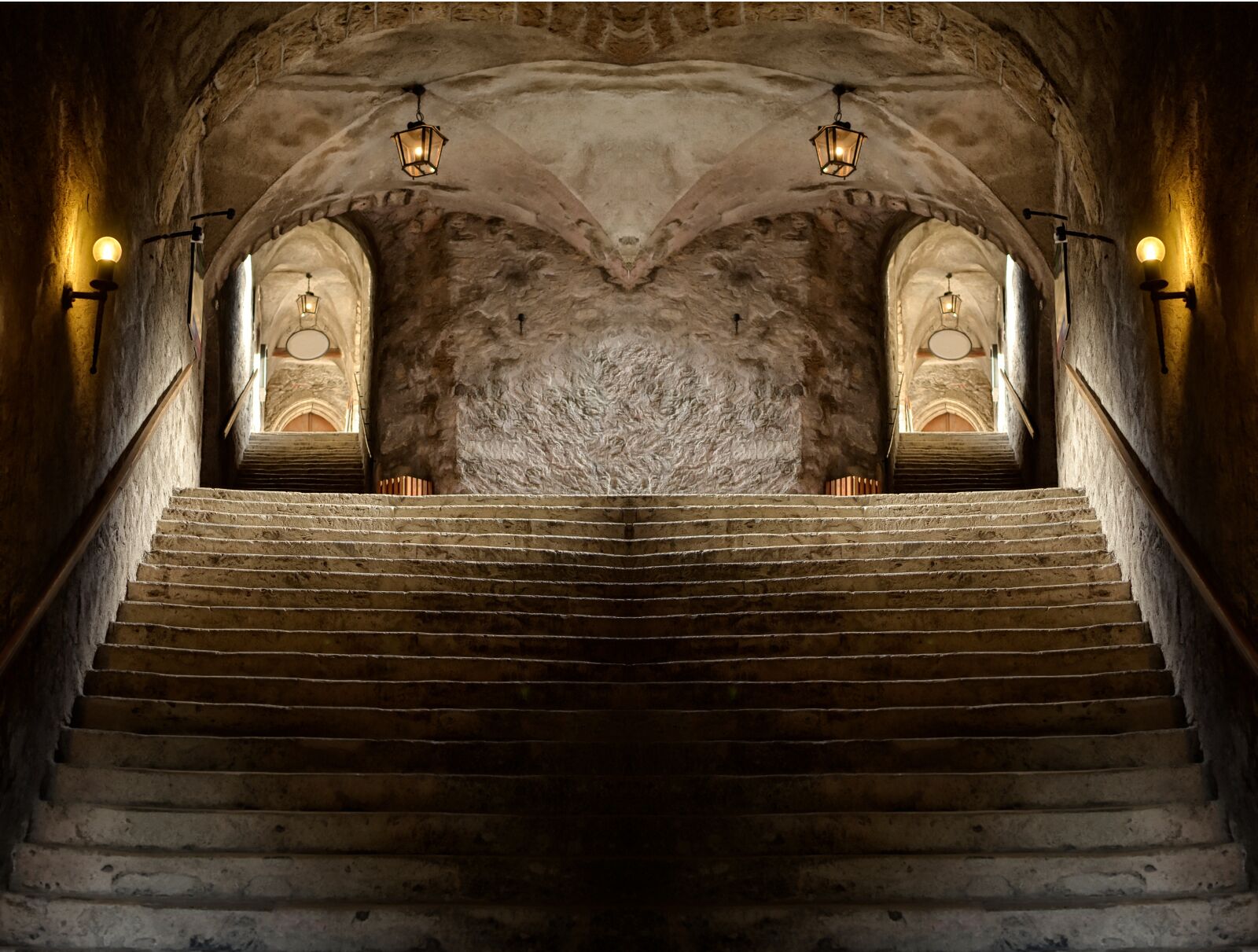 Nikon D7000 sample photo. Symmetry, stairs, the interior photography