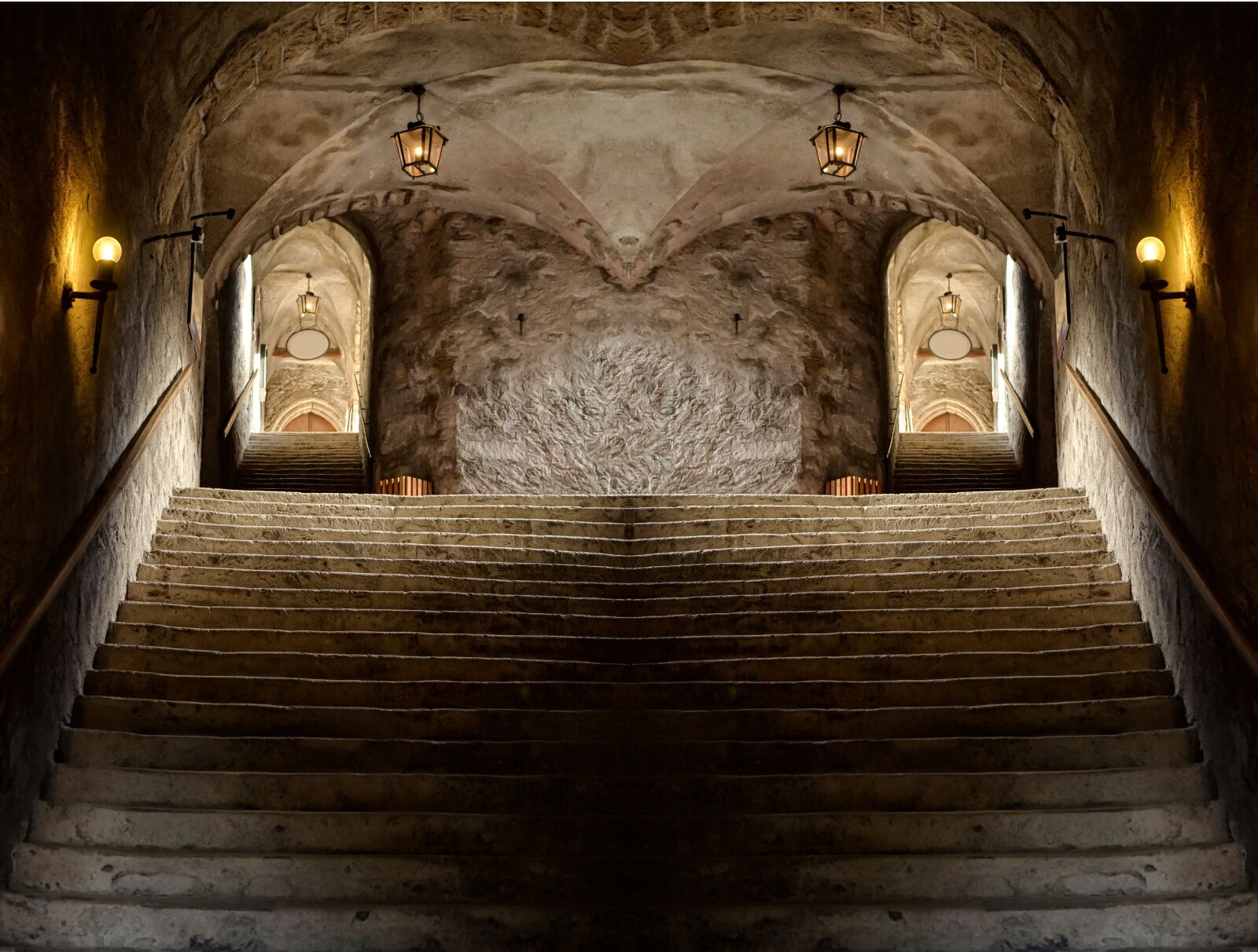 Nikon D7000 sample photo. Symmetry, stairs, the interior photography
