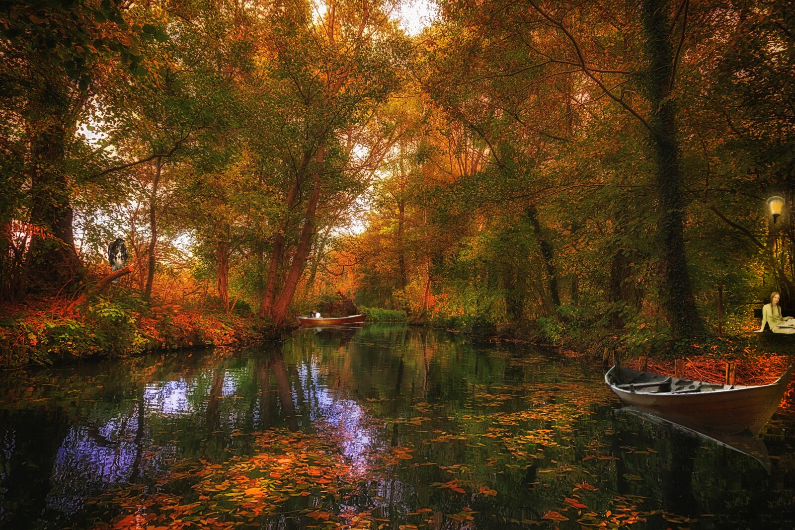 Sony a6000 sample photo. Spreewald, water, channel photography
