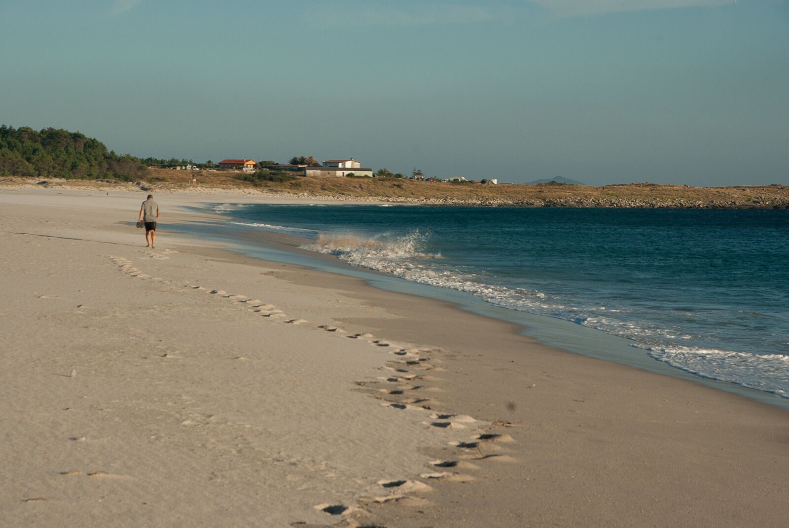 Pentax K10D sample photo. Spain, galicia, beach photography