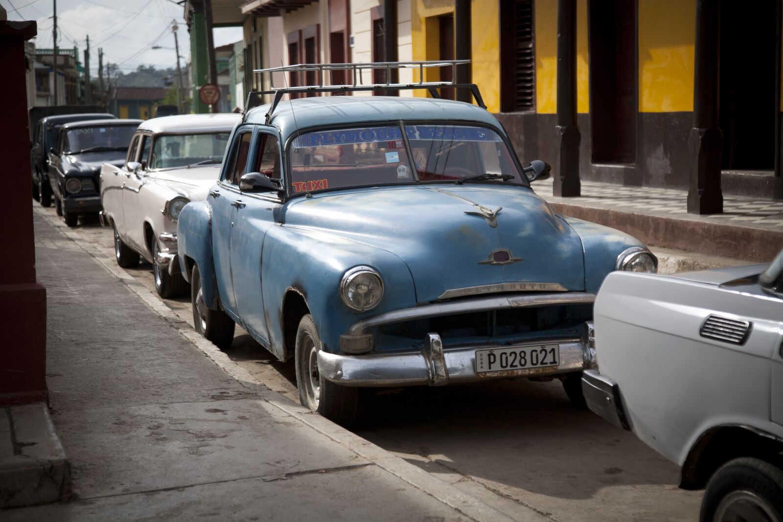 Canon EOS 5D sample photo. Cuba, santiago, oldtimer photography