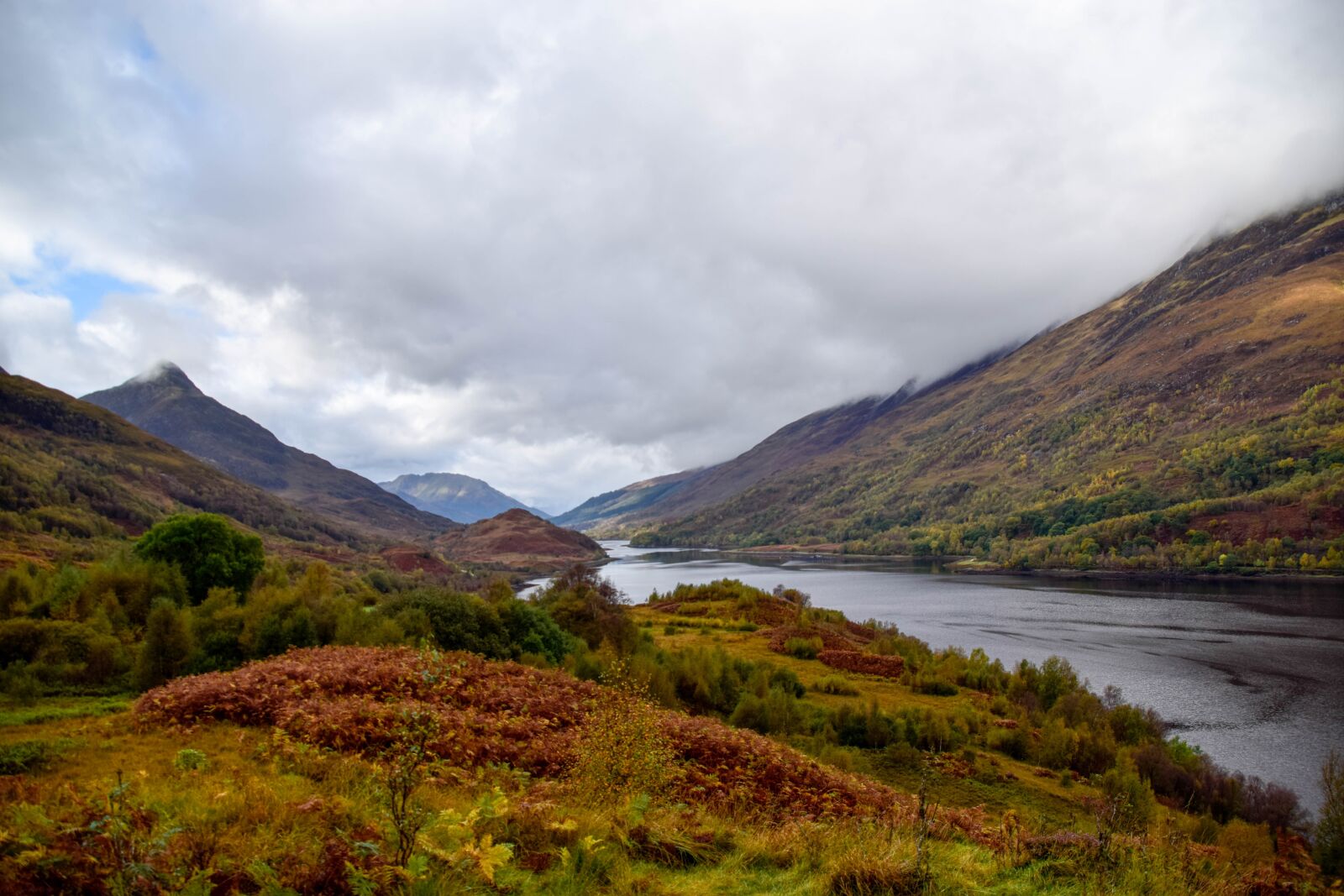 Nikon D5300 sample photo. Scotland, highland, lake photography