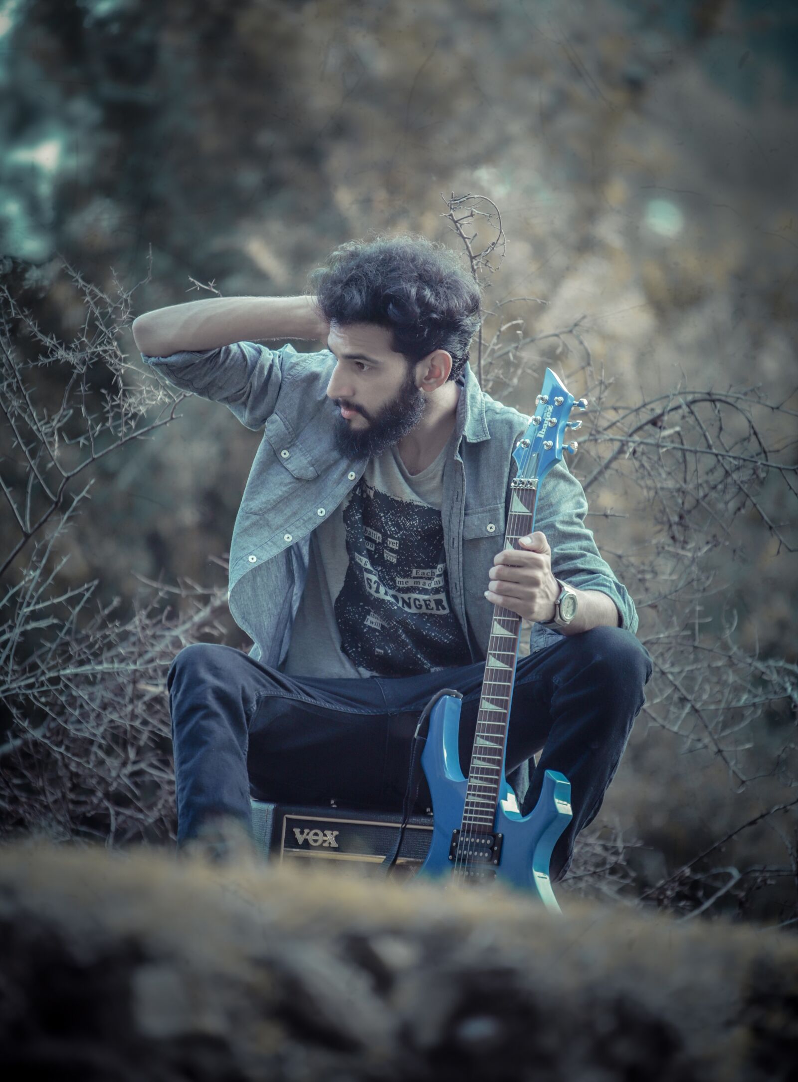 Canon EOS 6D Mark II sample photo. Style, guitar, rock photography