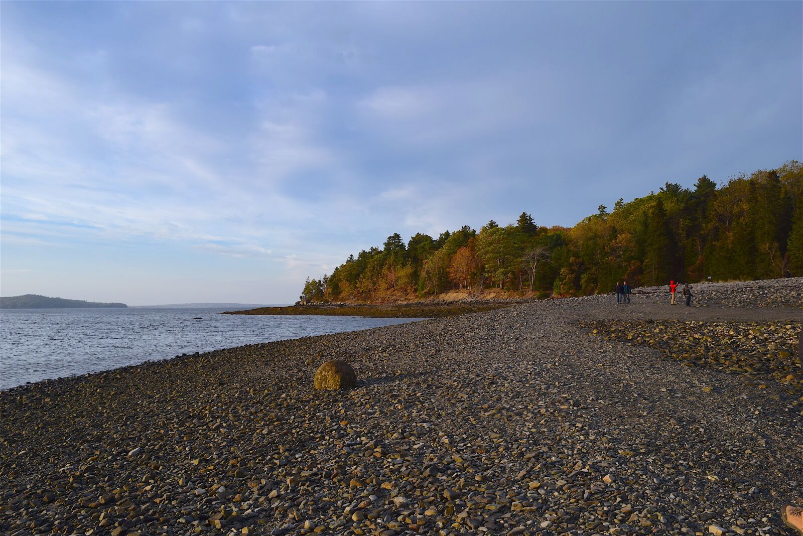 Nikon D3300 sample photo. Sunset, shore, rocks photography