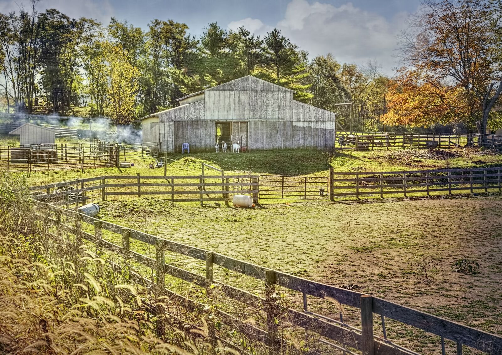 Canon EOS 5D Mark II sample photo. Barn, rustic, barns photography