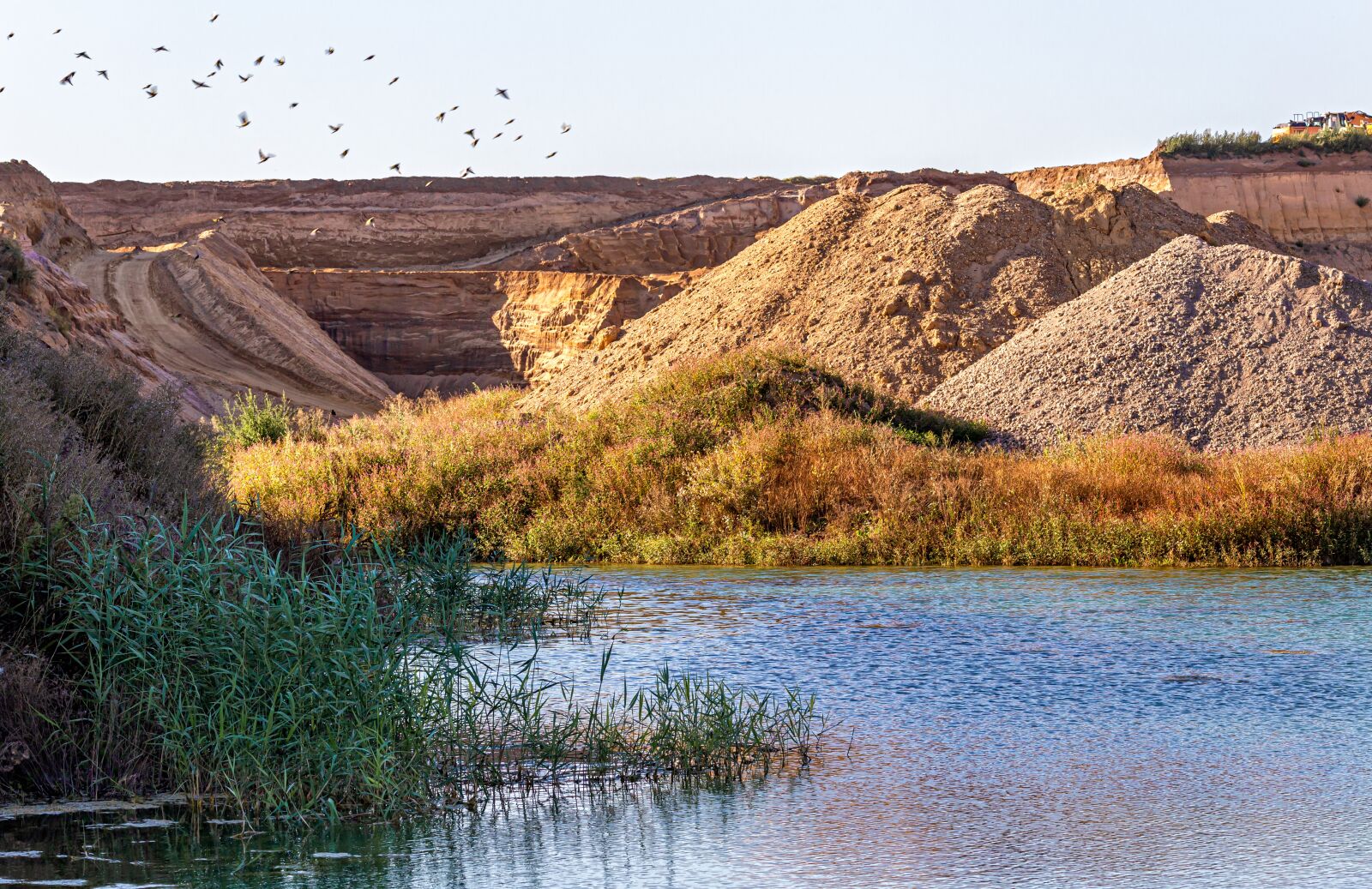 Canon EOS 6D sample photo. Pit, lake, pumice photography